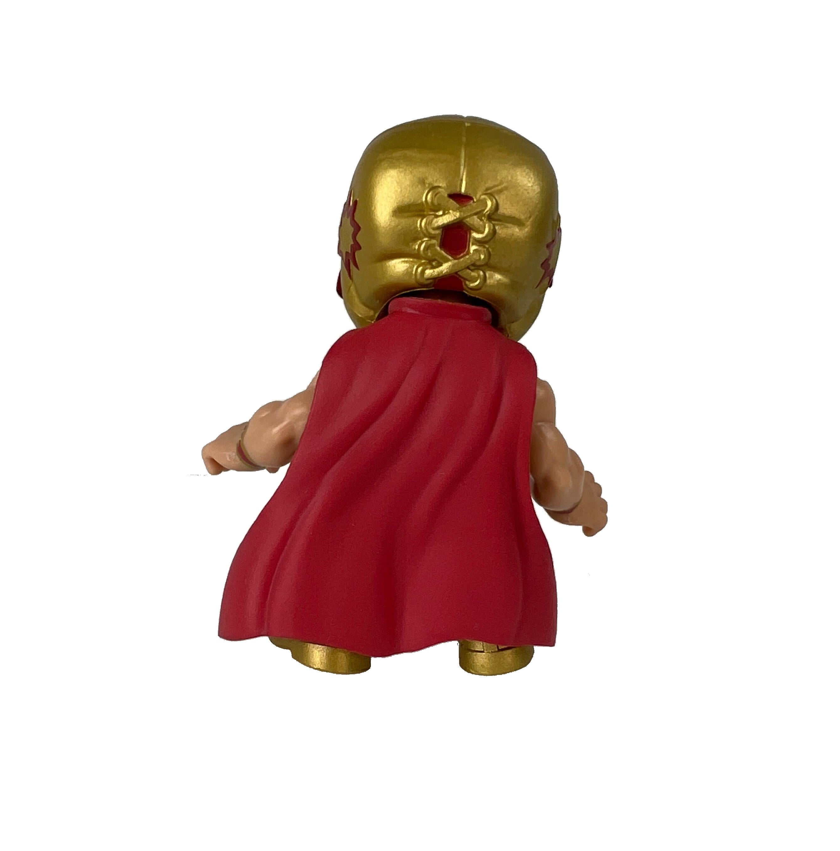 Legends of Lucha Libre - Luchacitos Mini Action Figures - Solar, Gold Costume