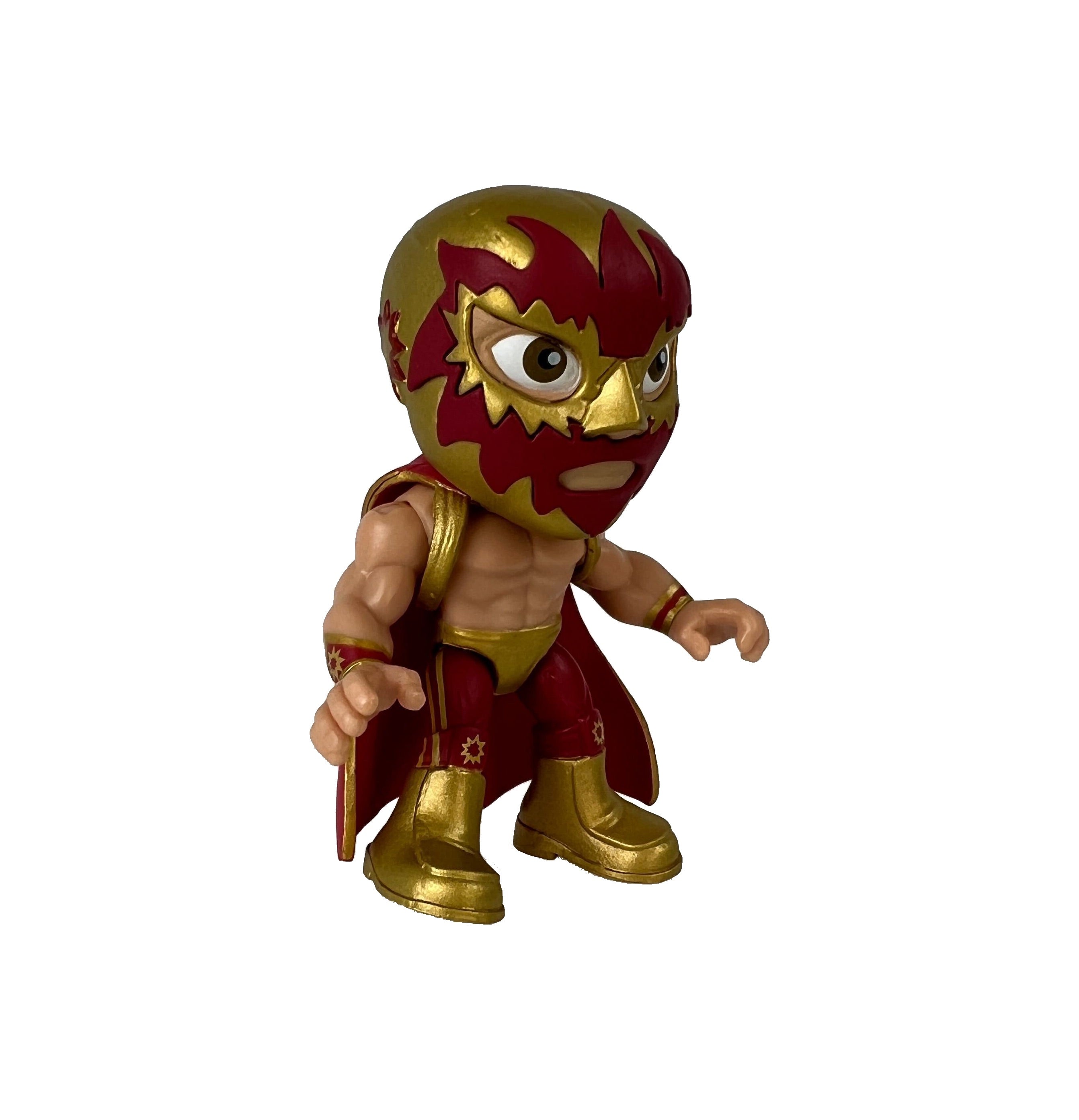 Legends of Lucha Libre - Luchacitos Mini Action Figures - Solar, Gold Costume