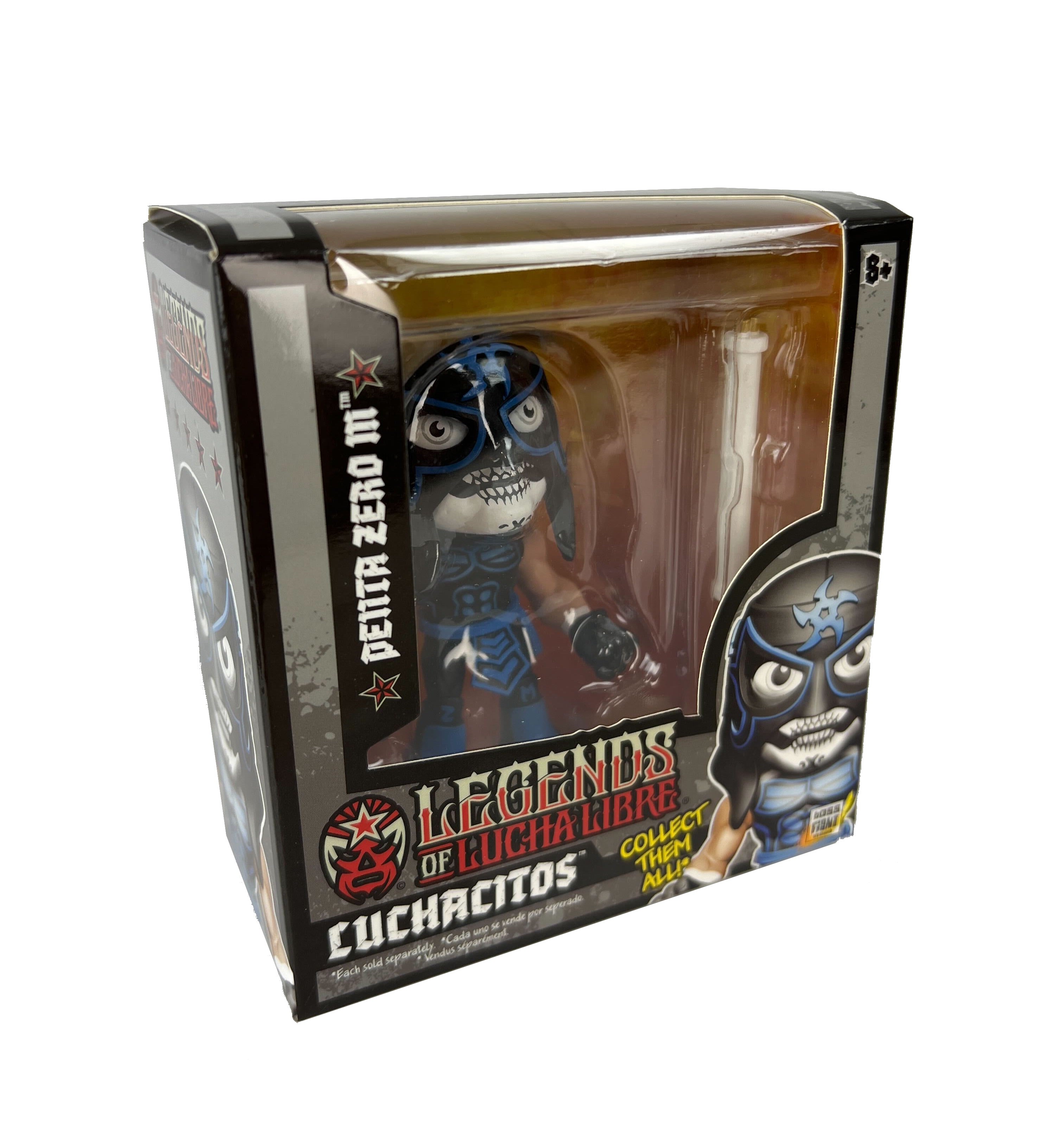 Legends of Lucha Libre - Luchacitos Mini Action Figures - Penta Zero M, Blue Costume