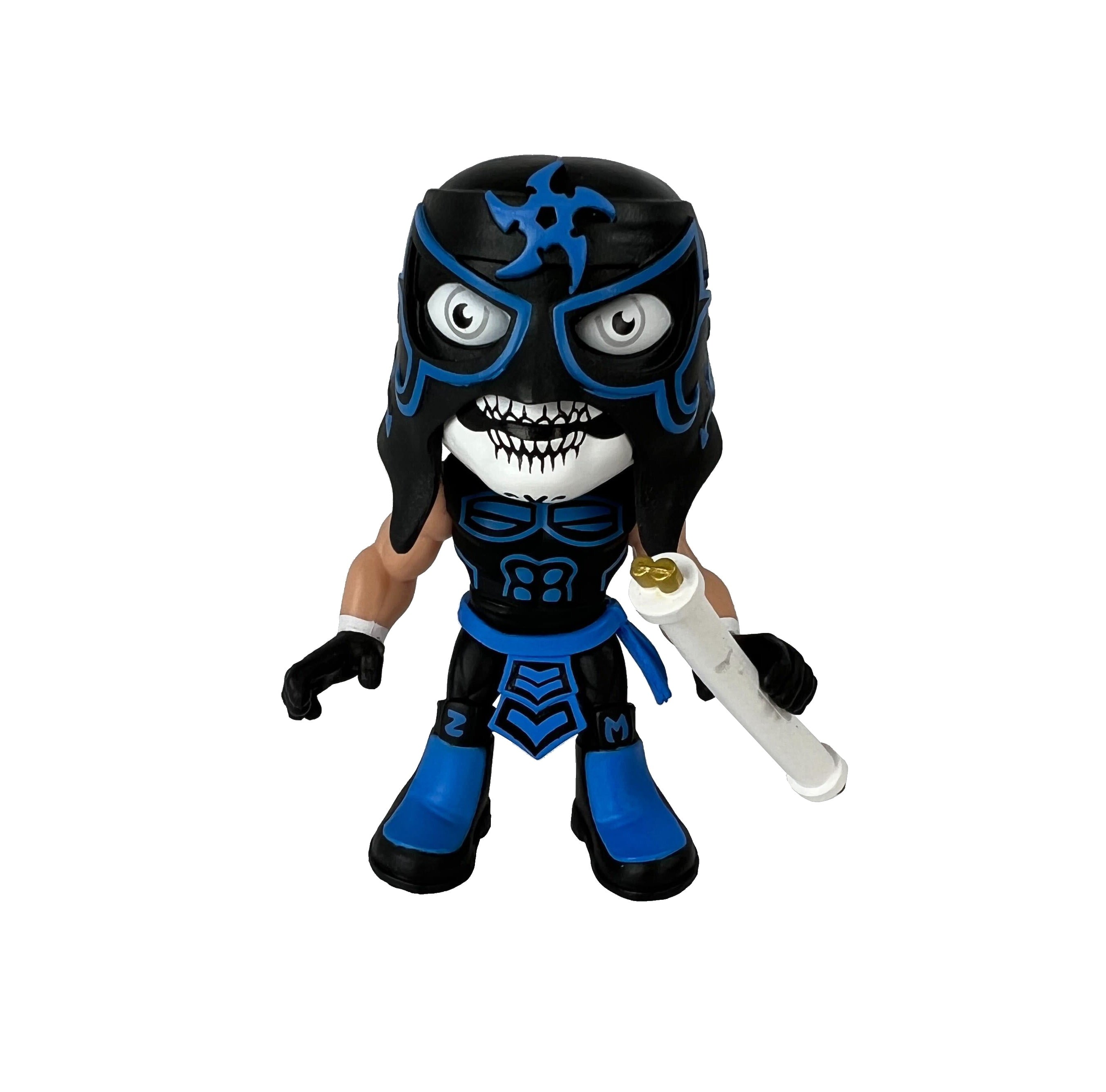 Legends of Lucha Libre - Luchacitos Mini Action Figures - Penta Zero M, Blue Costume