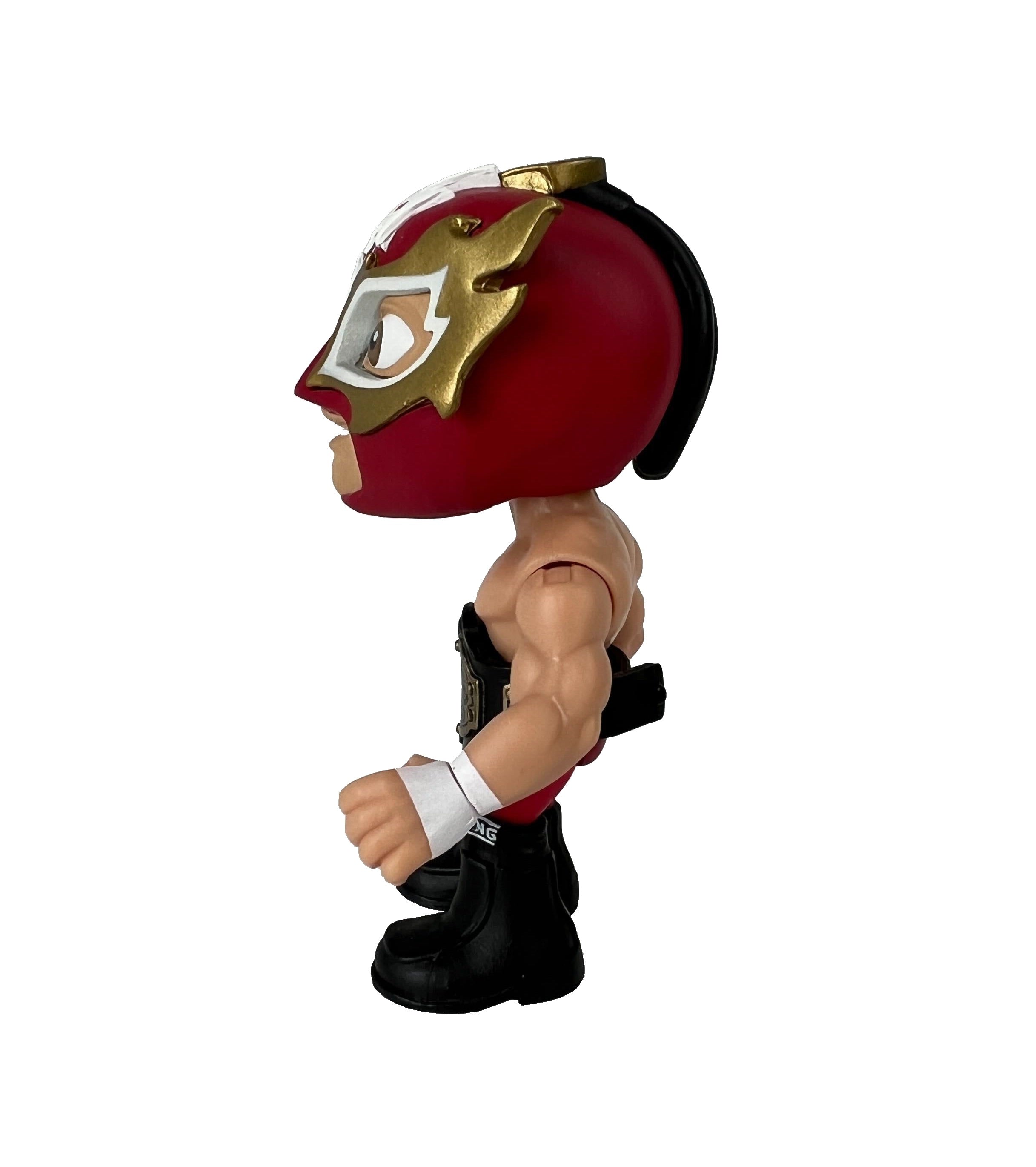 Legends of Lucha Libre - Luchacitos Mini Action Figures - Rey Fenix, Red Costume