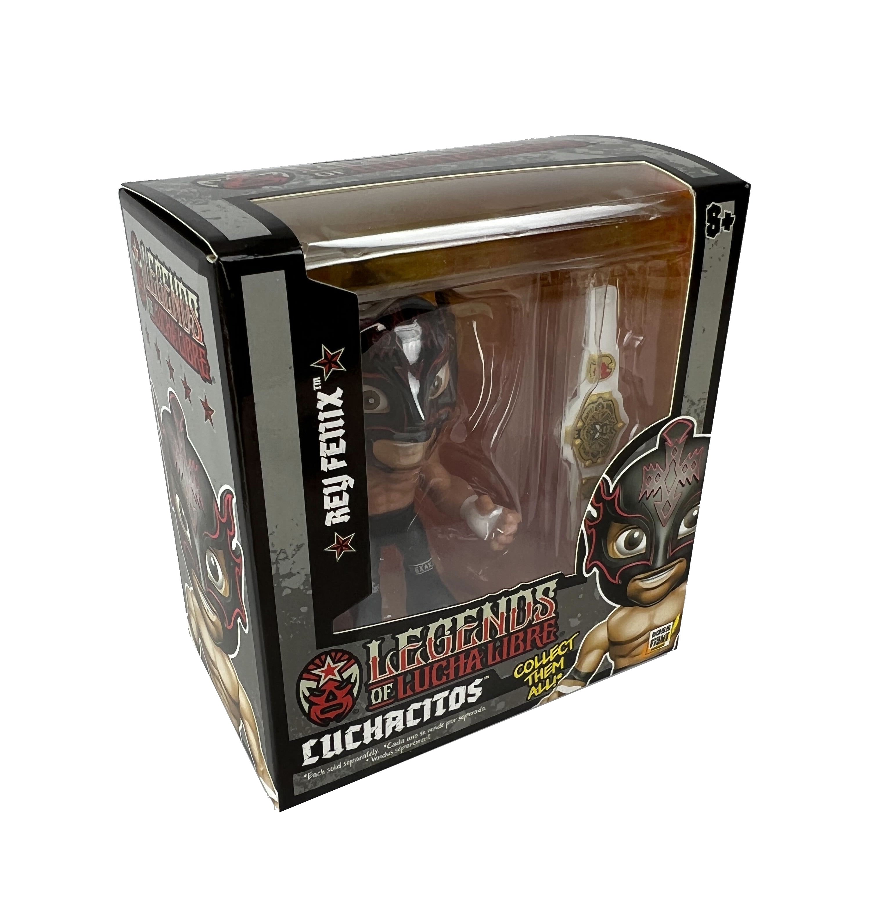Legends of Lucha Libre - Luchacitos Mini Action Figures - Rey Fenix, Black Costume
