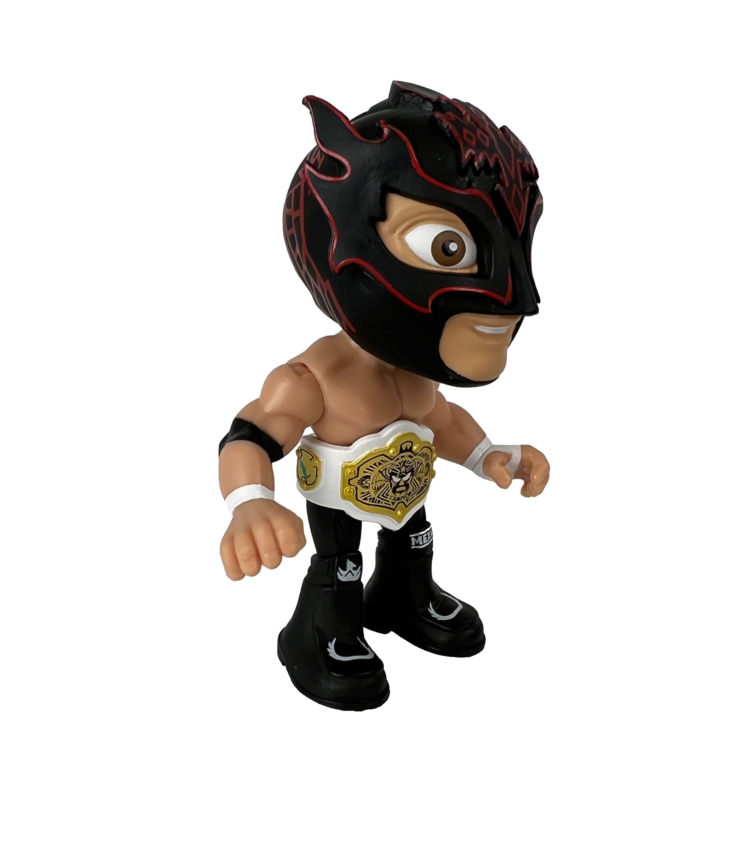 Legends of Lucha Libre - Luchacitos Mini Action Figures - Rey Fenix, Black Costume