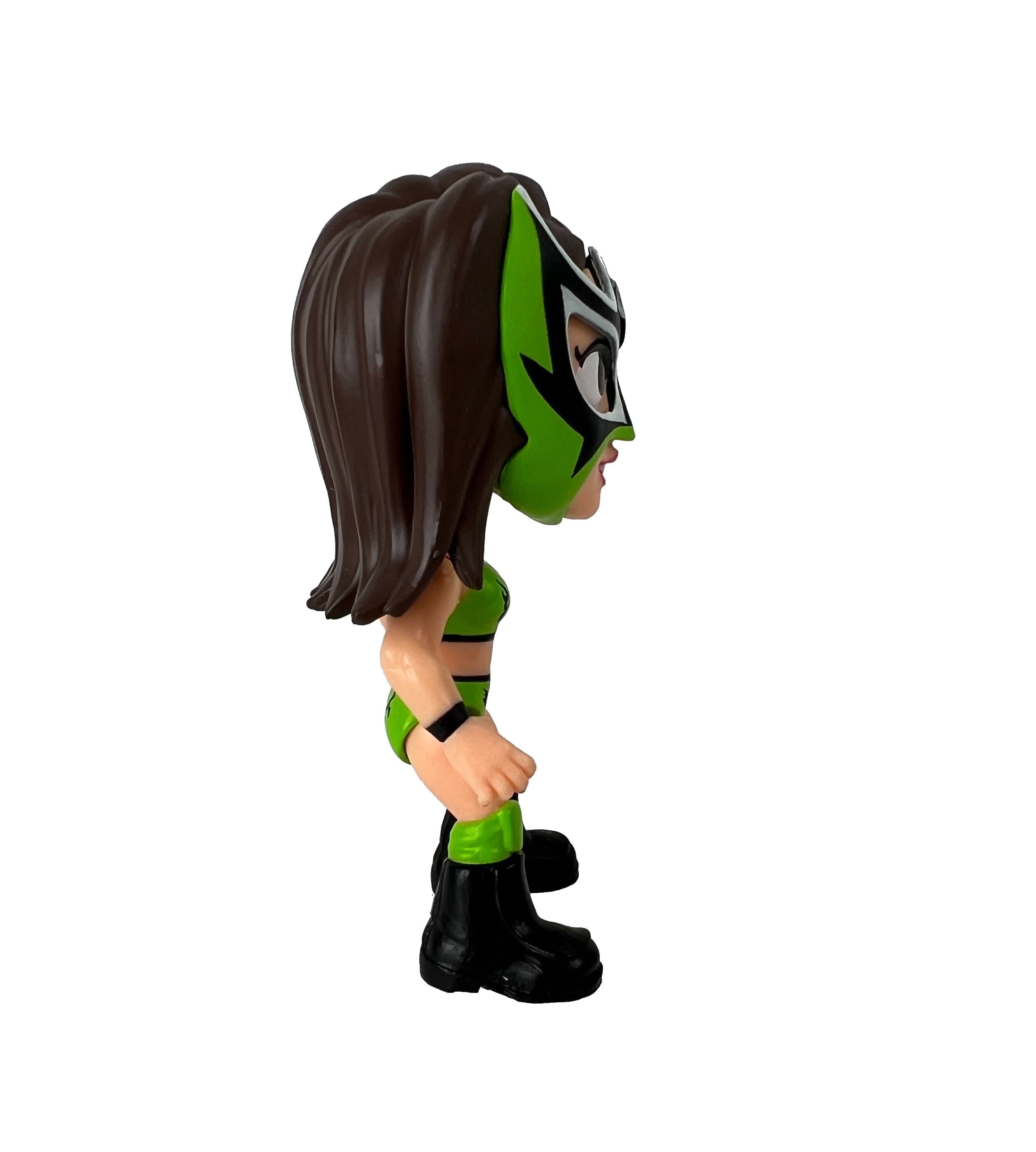 Legends of Lucha Libre - Luchacitos Mini Action Figures - Lady Maravilla, Green Costume