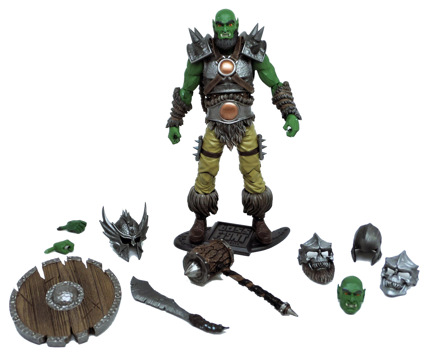 Vitruvian H.A.C.K.S. Action Figure: Male Orc Conqueror