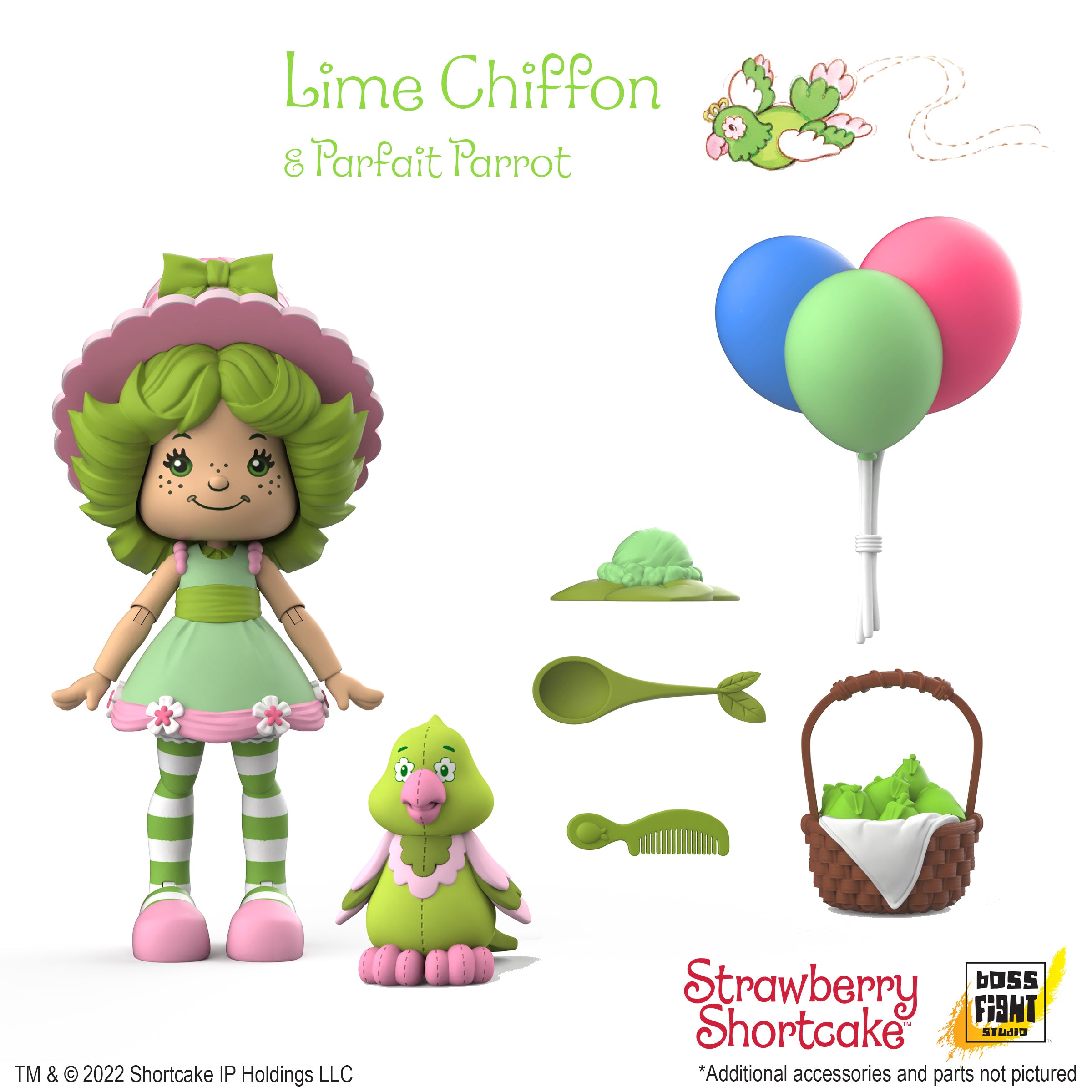 Strawberry Shortcake Deluxe Action Figure: Lime Chiffon Action Figure