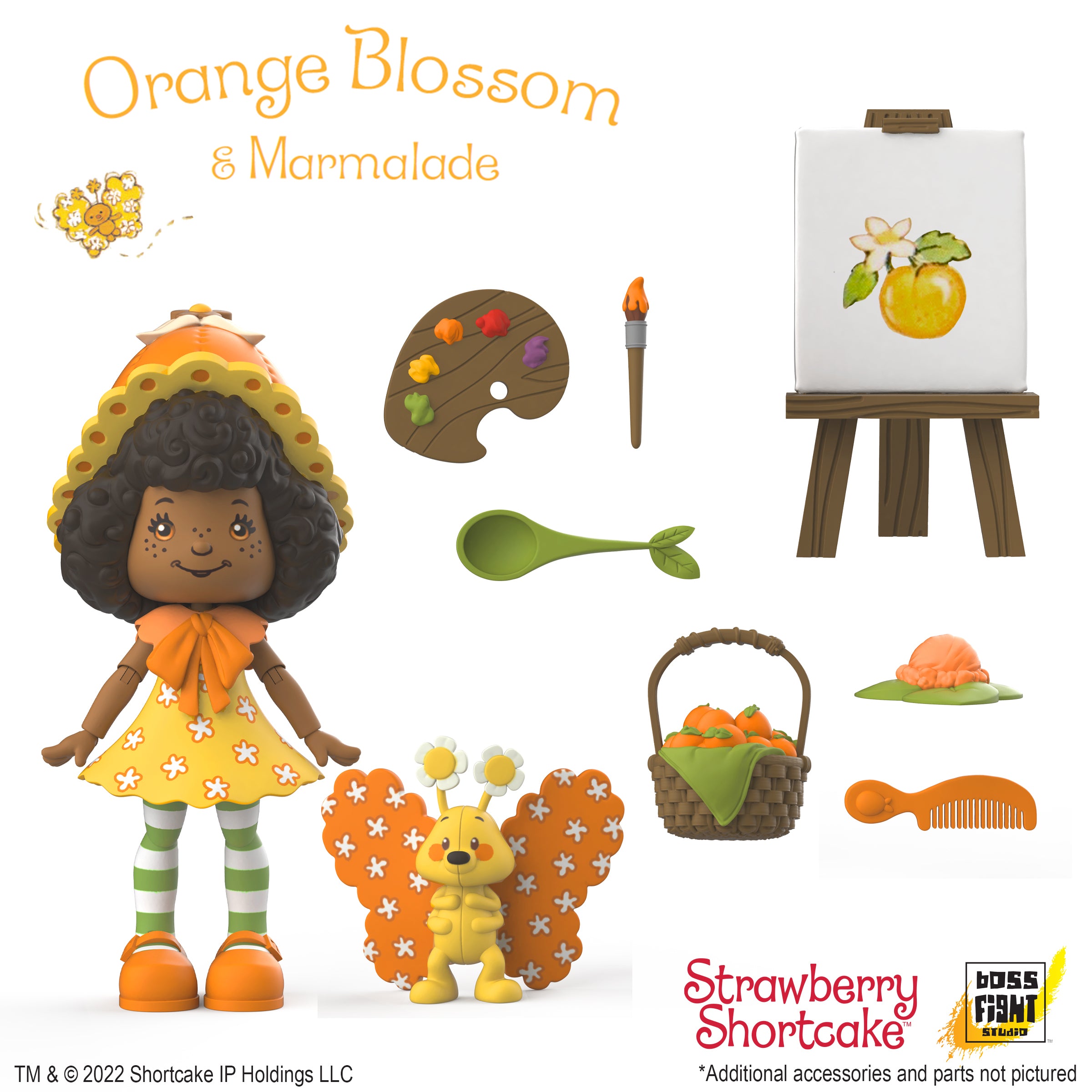 Strawberry Shortcake Deluxe Action Figure: Orange Blossom Action Figure