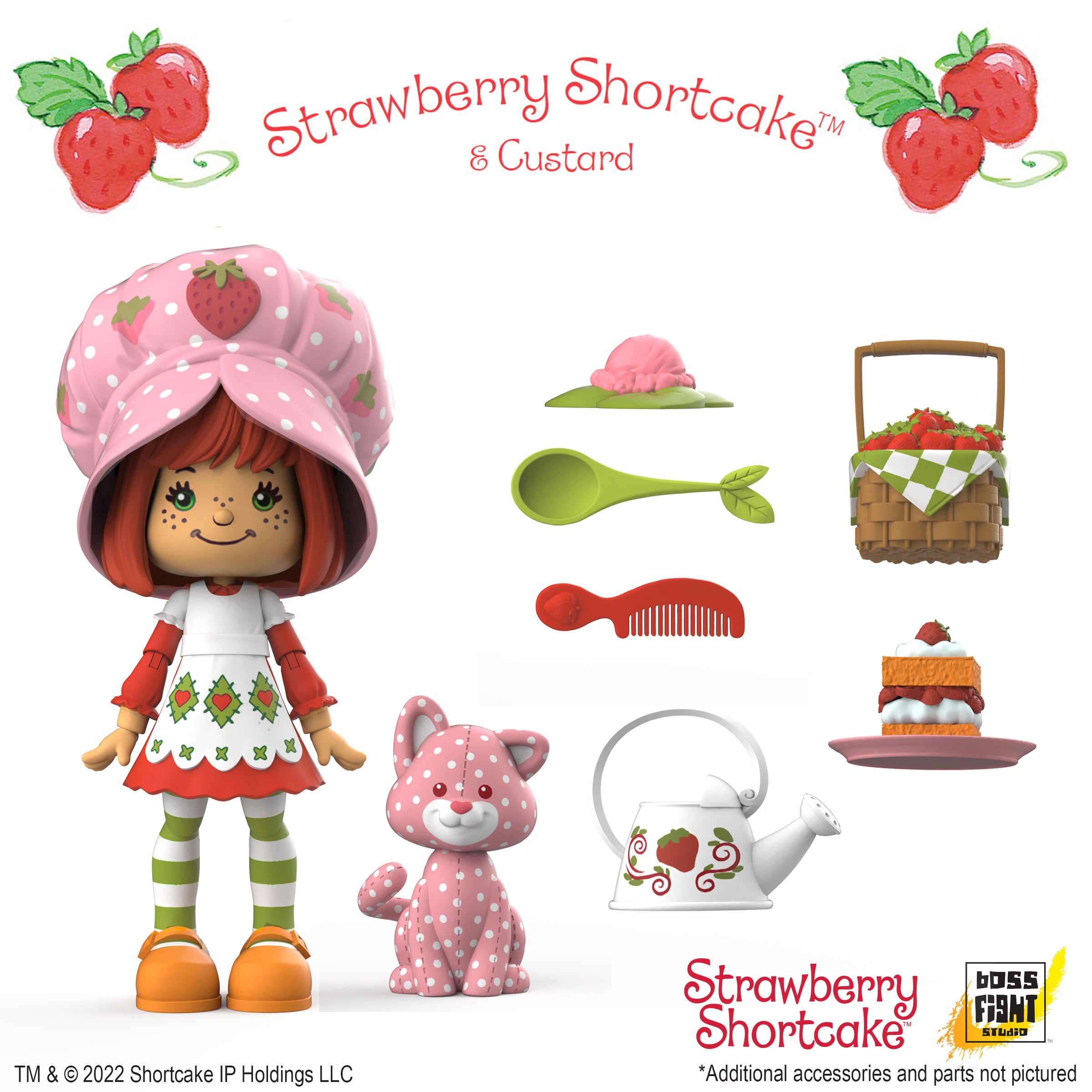 Strawberry Shortcake Deluxe Action Figure: Strawberry Shortcake – Boss