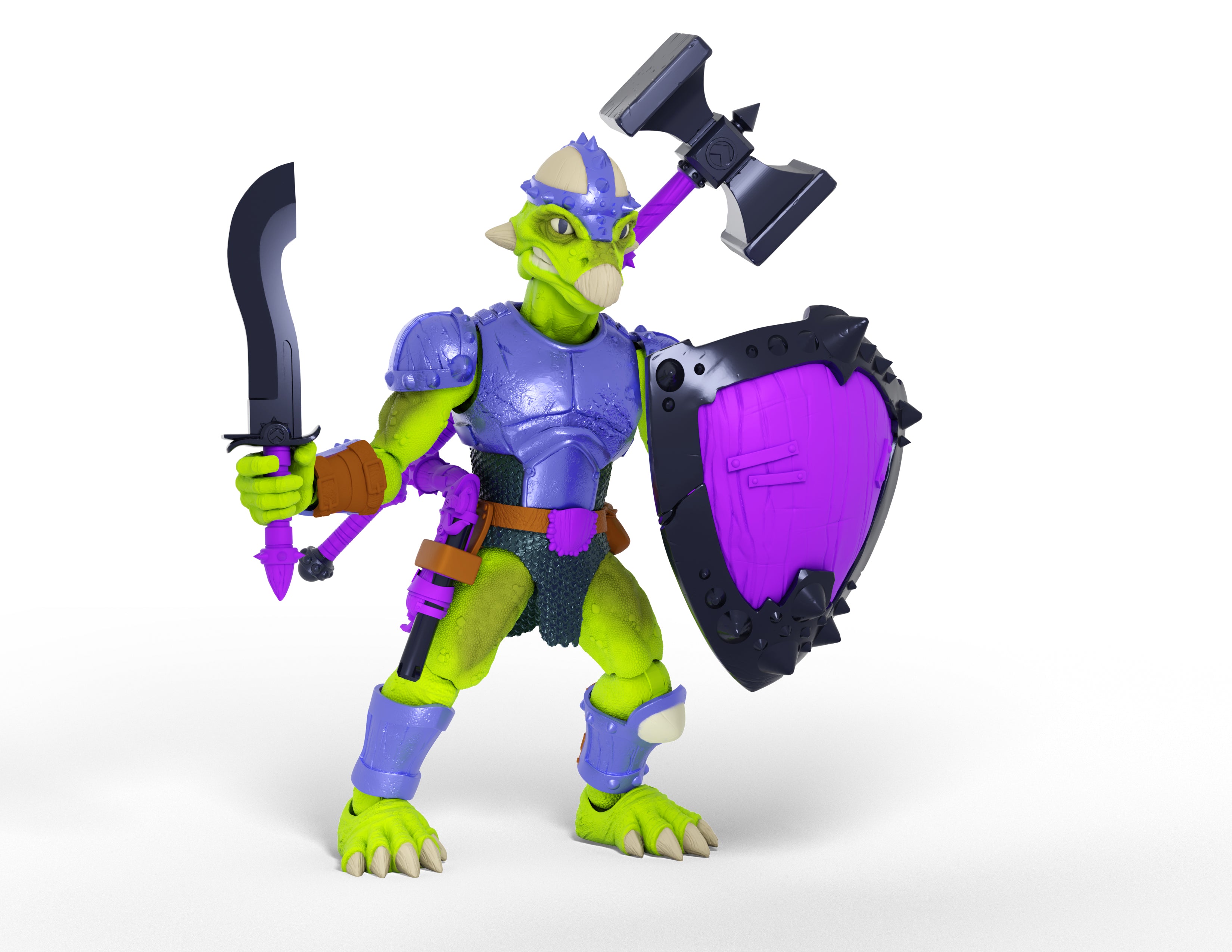 Saurozoic Warriors Action Figure: Seph Rasan