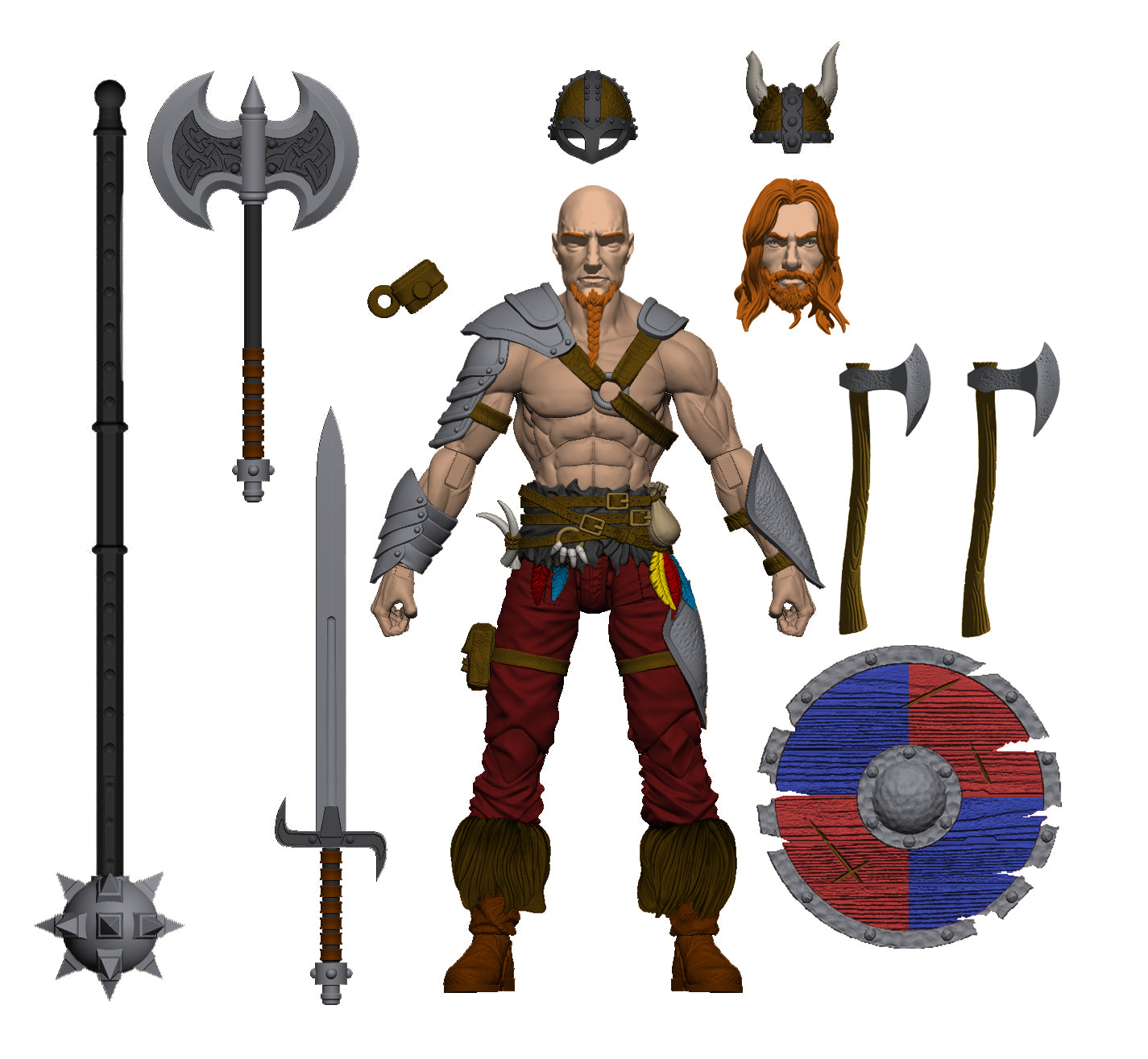Vitruvian H.A.C.K.S. Action Figure: Sigurd the Unconquerable