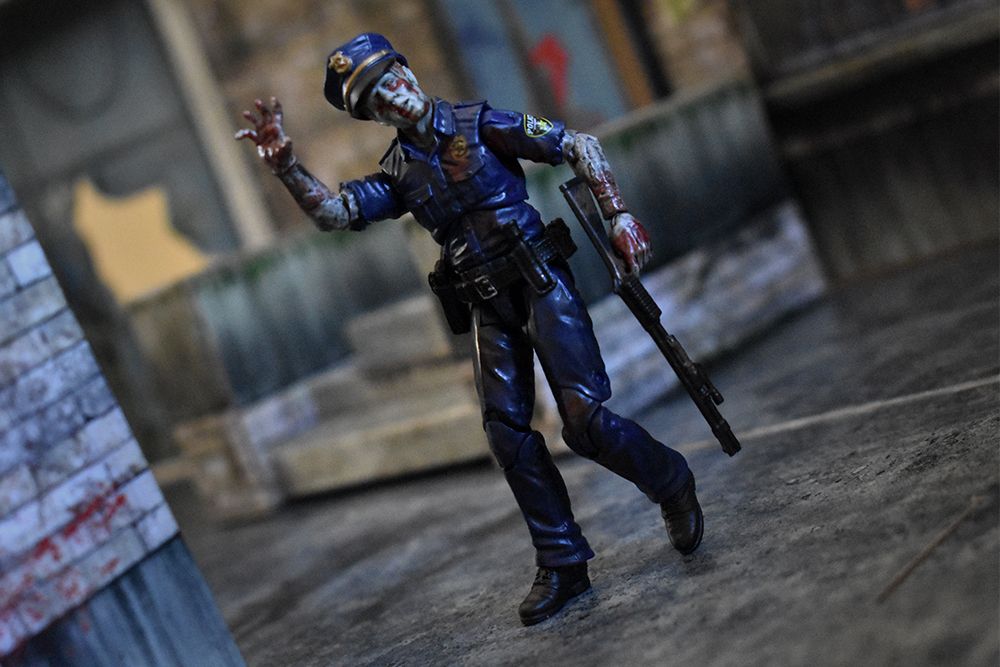 Vitruvian H.A.C.K.S. Action Figure: Series Z - OFFICER ZED