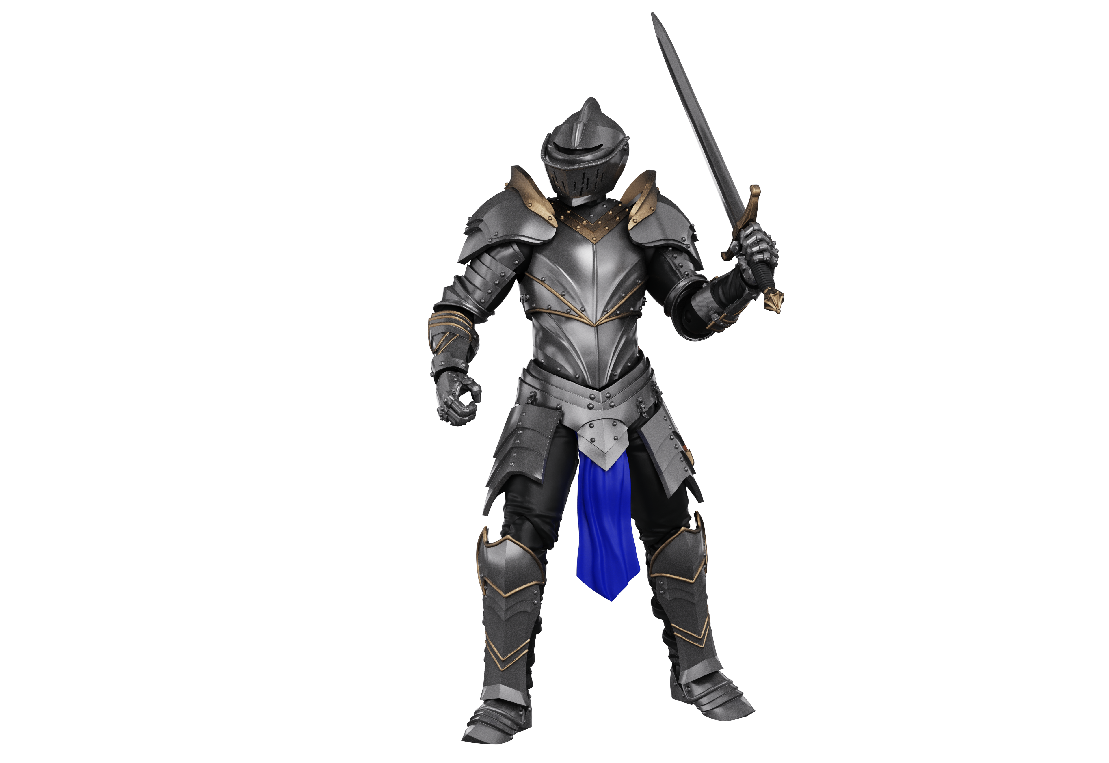 Vitruvian H.A.C.K.S. Action Figure: 10th Anniversary - Knight of Accord