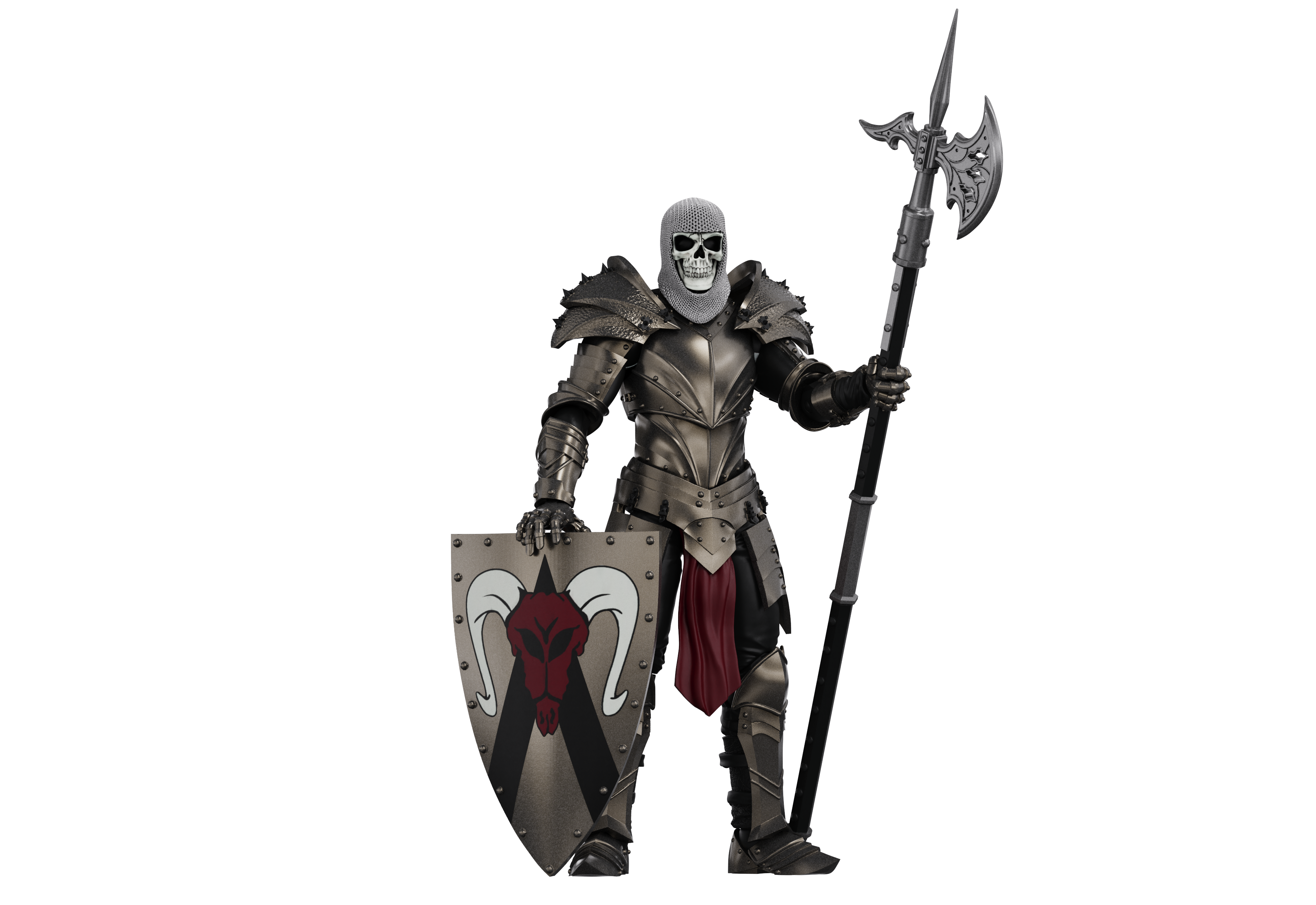 Vitruvian HACKS Action Figure: 10th Anniversary - Knight of Asperity