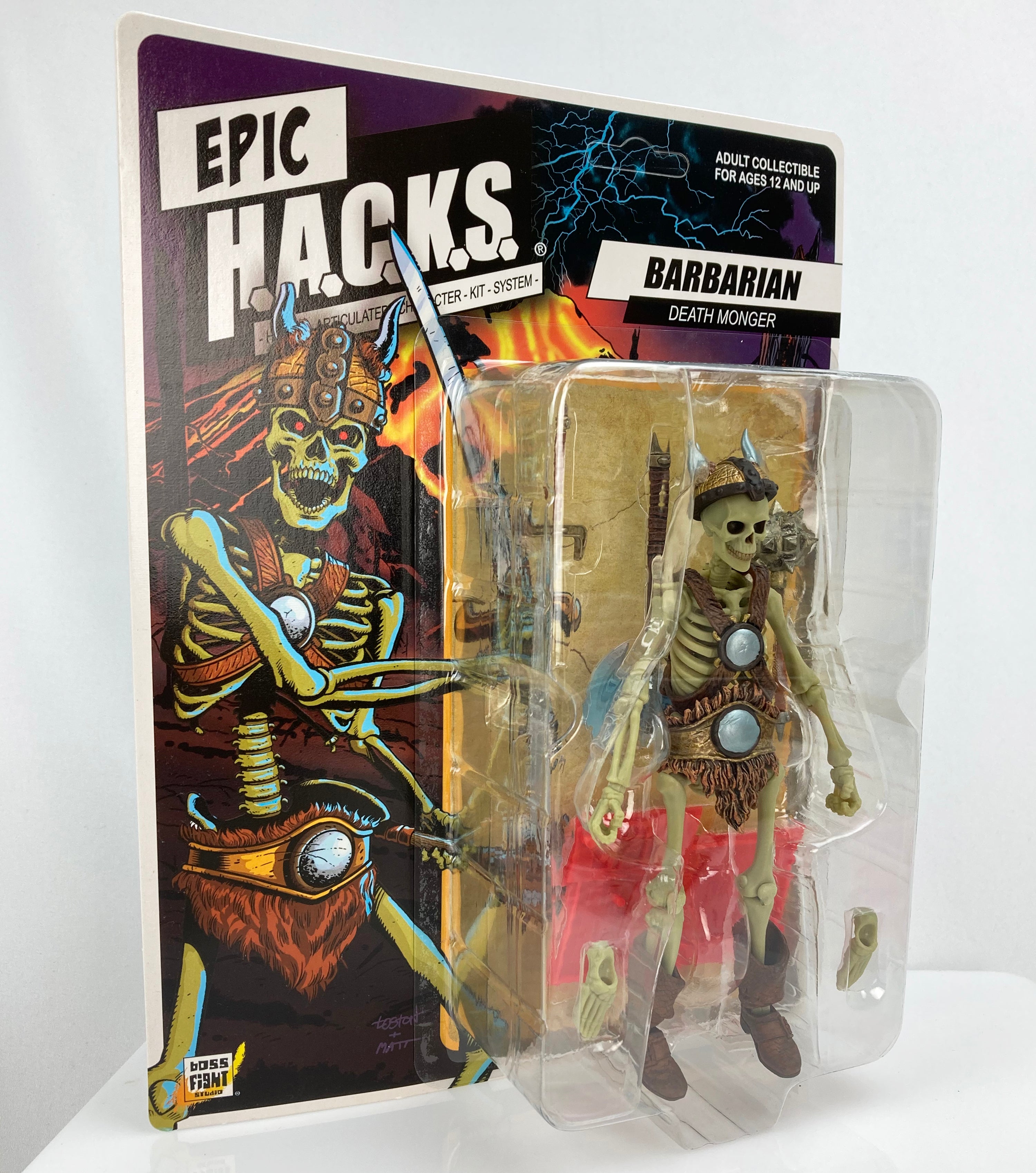 EPIC H.A.C.K.S. Action Figure: Barbarian Skeleton