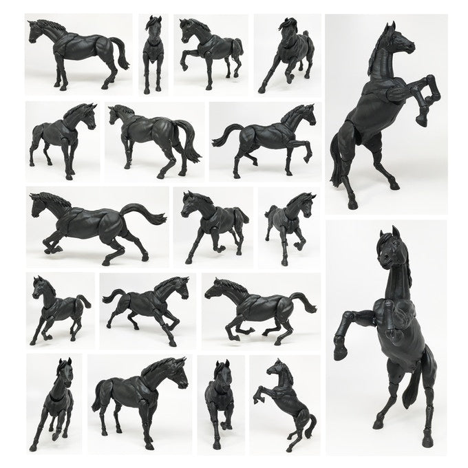 MIGHTY STEEDS - BASIC HORSE ACTION FIGURE
