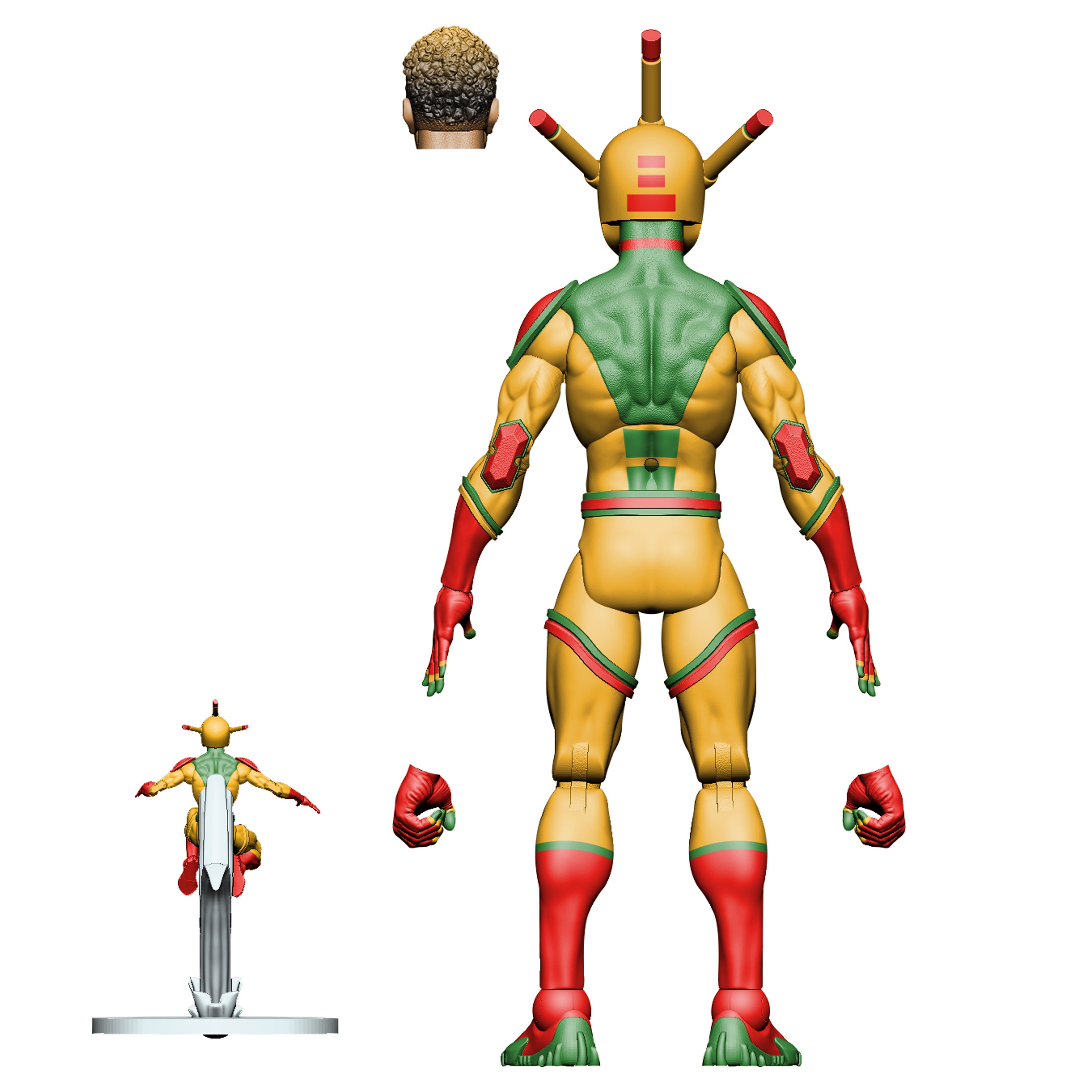 La Borinqueña Action Figure: Oro el Coqui Dorado