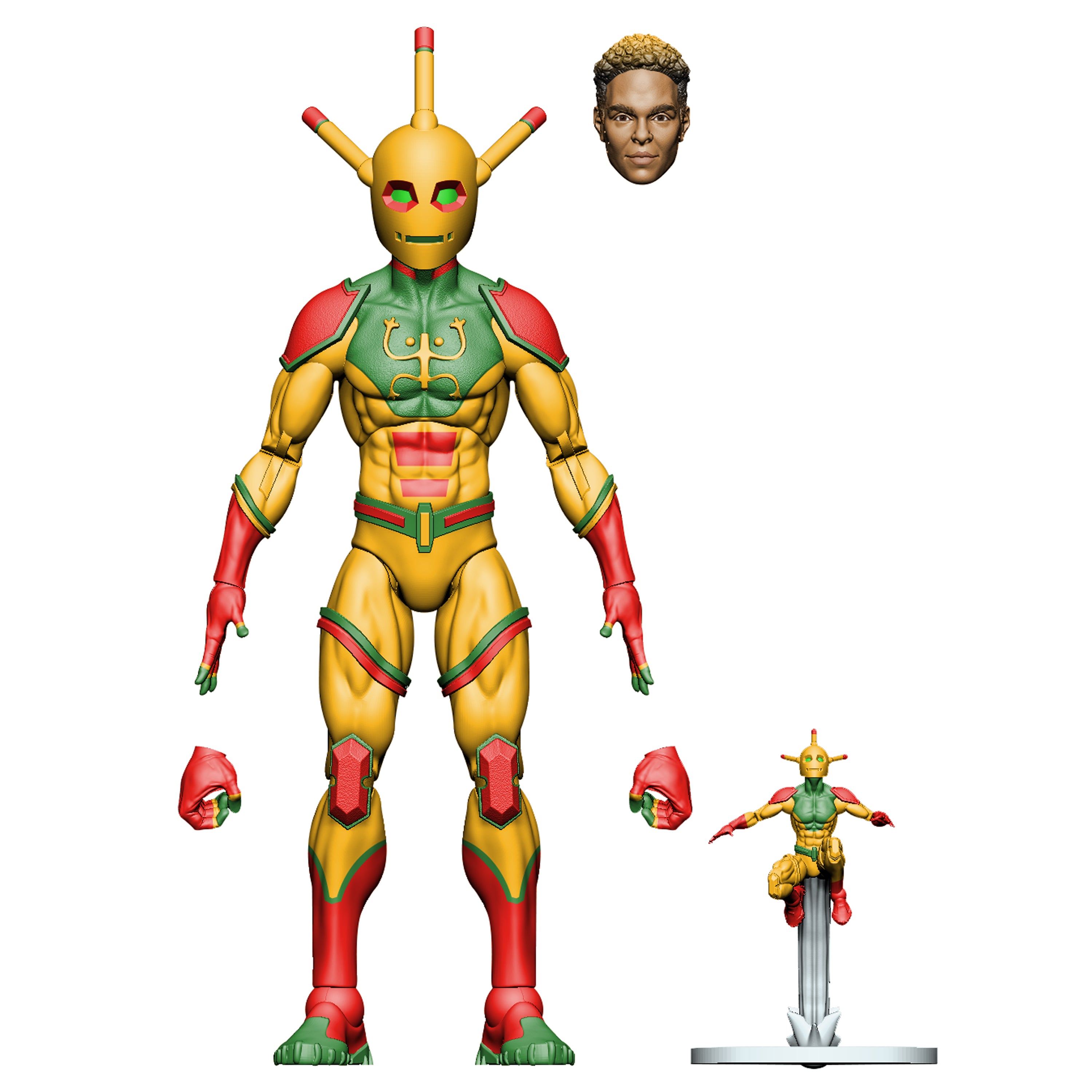 La Borinqueña Action Figure: Oro el Coqui Dorado