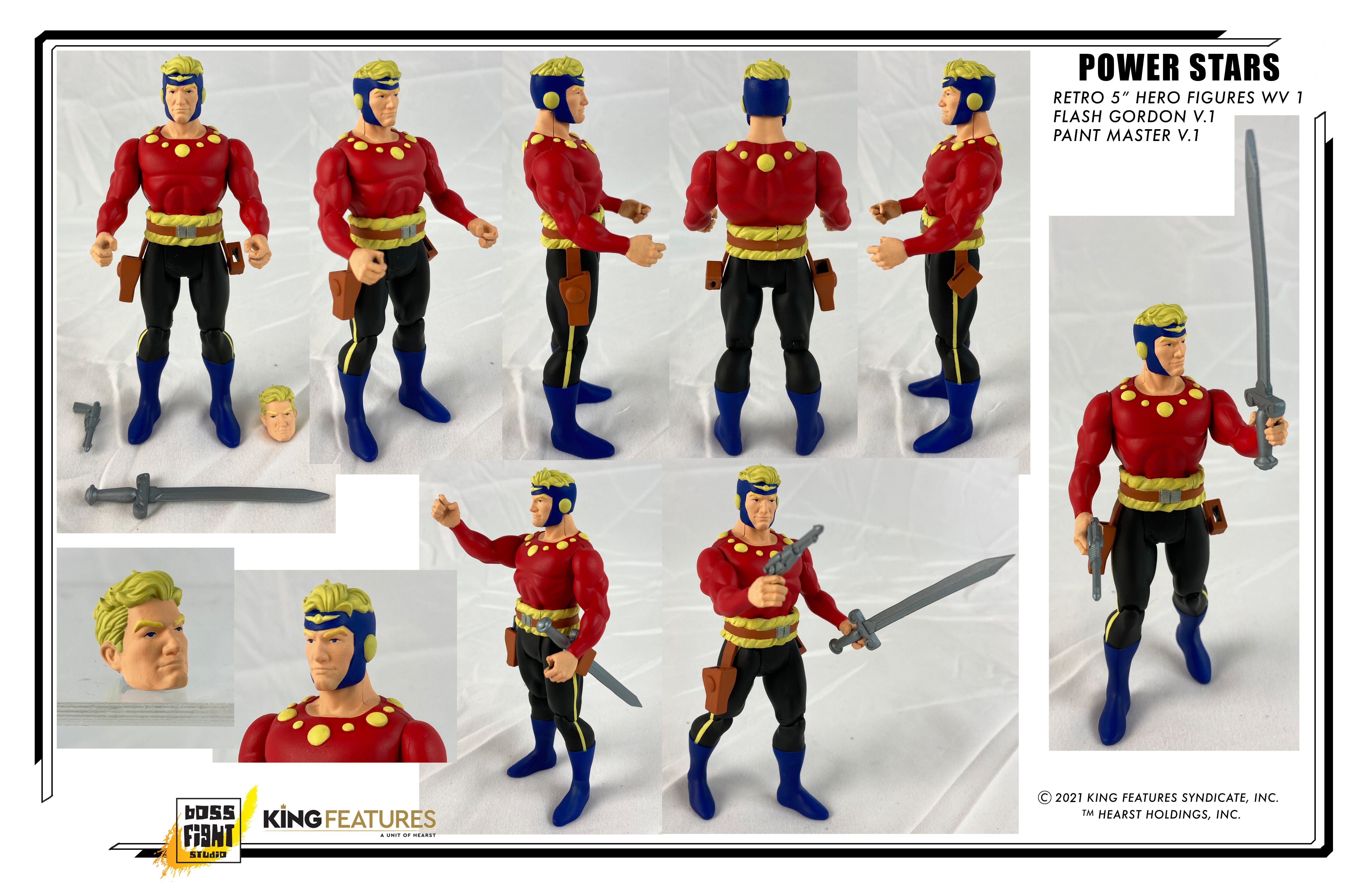 Power Stars Action Figure: Flash Gordon