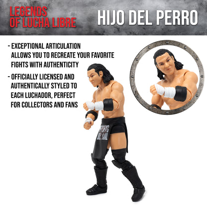 Legends of Lucha Libre Action Figure - Fanaticos: Hijo del Perro Aguayo