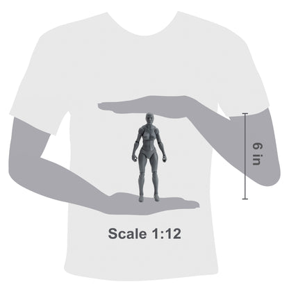 Epic H.A.C.K.S. Blanks: Shady Gray Female