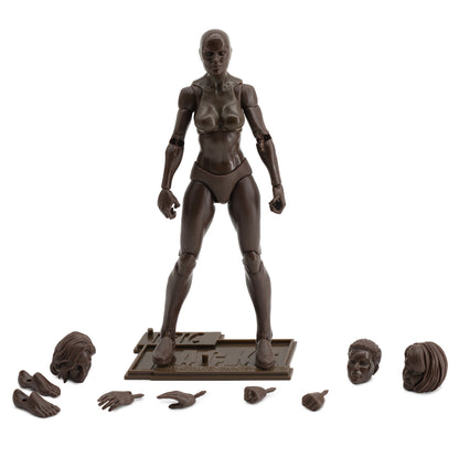Epic H.A.C.K.S. Blanks: Coffee Brown Female