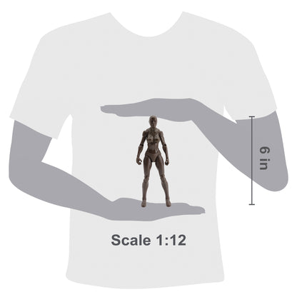 Epic H.A.C.K.S. Blanks: Coffee Brown Female