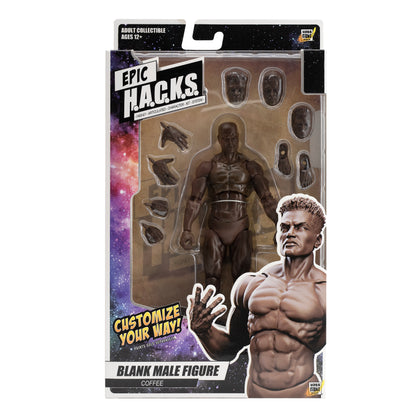 Epic H.A.C.K.S. Blanks: Coffee Brown Male