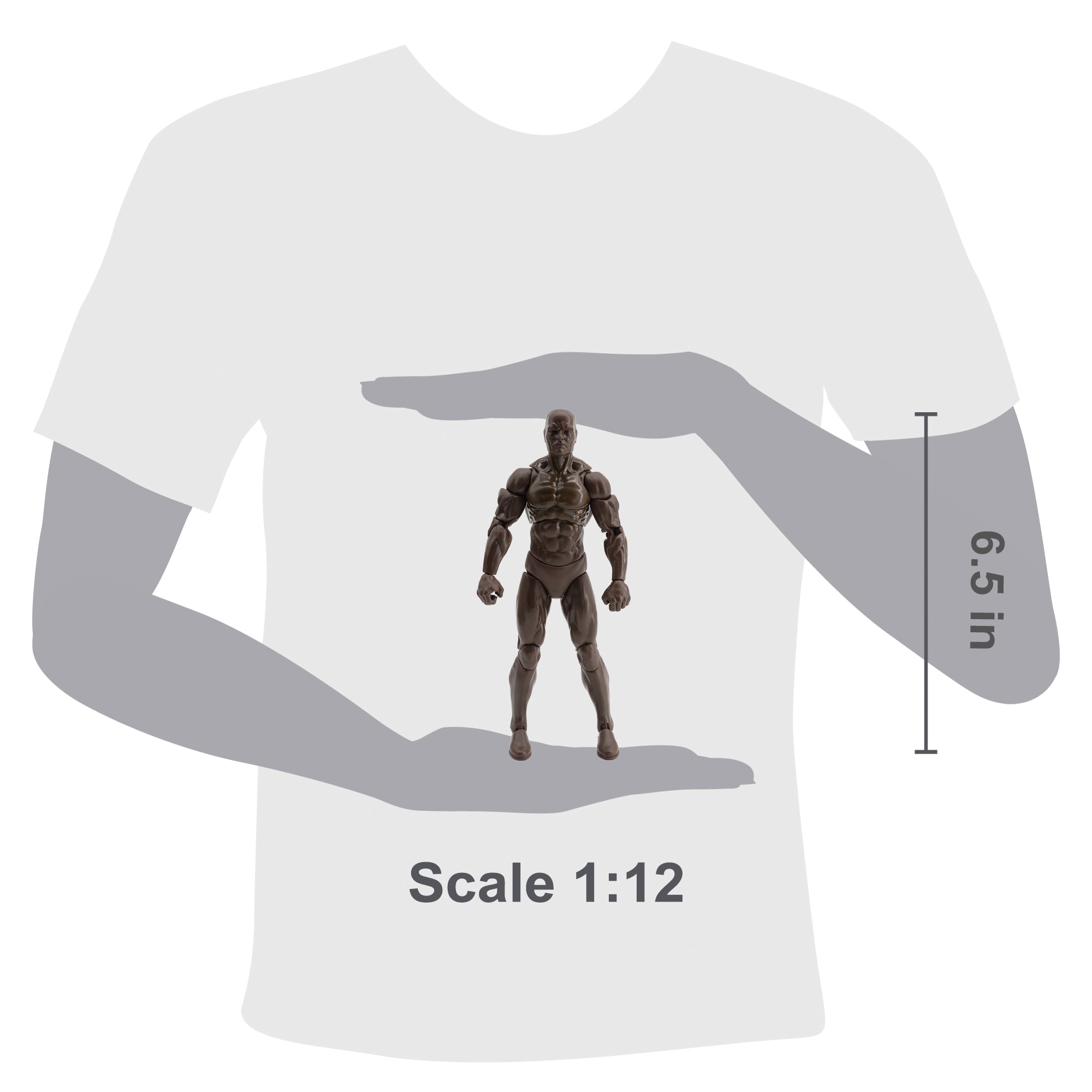 Epic H.A.C.K.S. Blanks: Coffee Brown Male