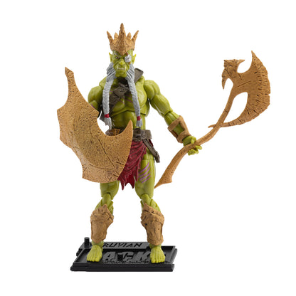 Vitruvian H.A.C.K.S. Action Figure - Bur’Zagi (Mighty Orc Sovran)