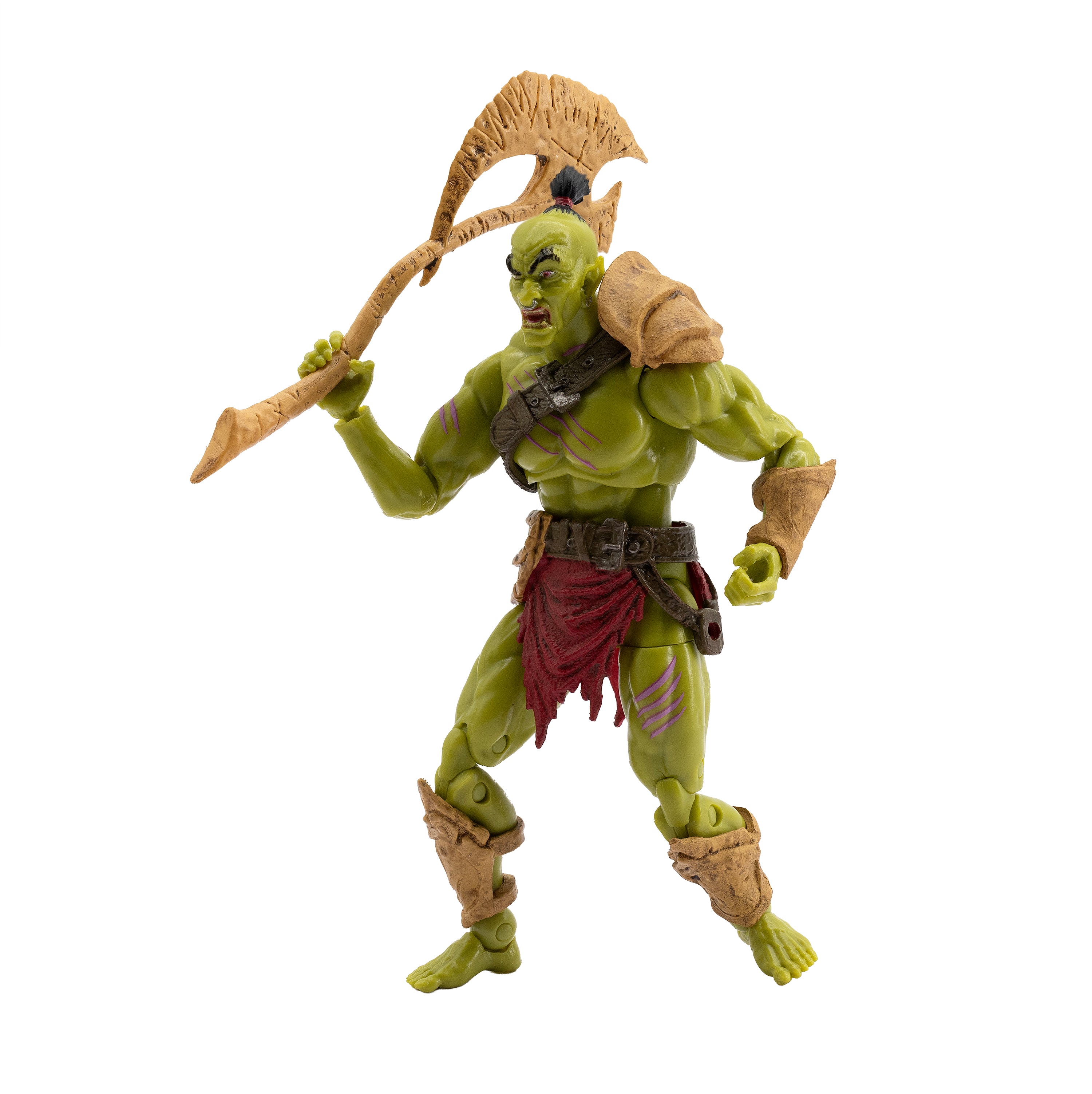 Vitruvian H.A.C.K.S. Action Figure - Bur’Zagi (Mighty Orc Sovran)