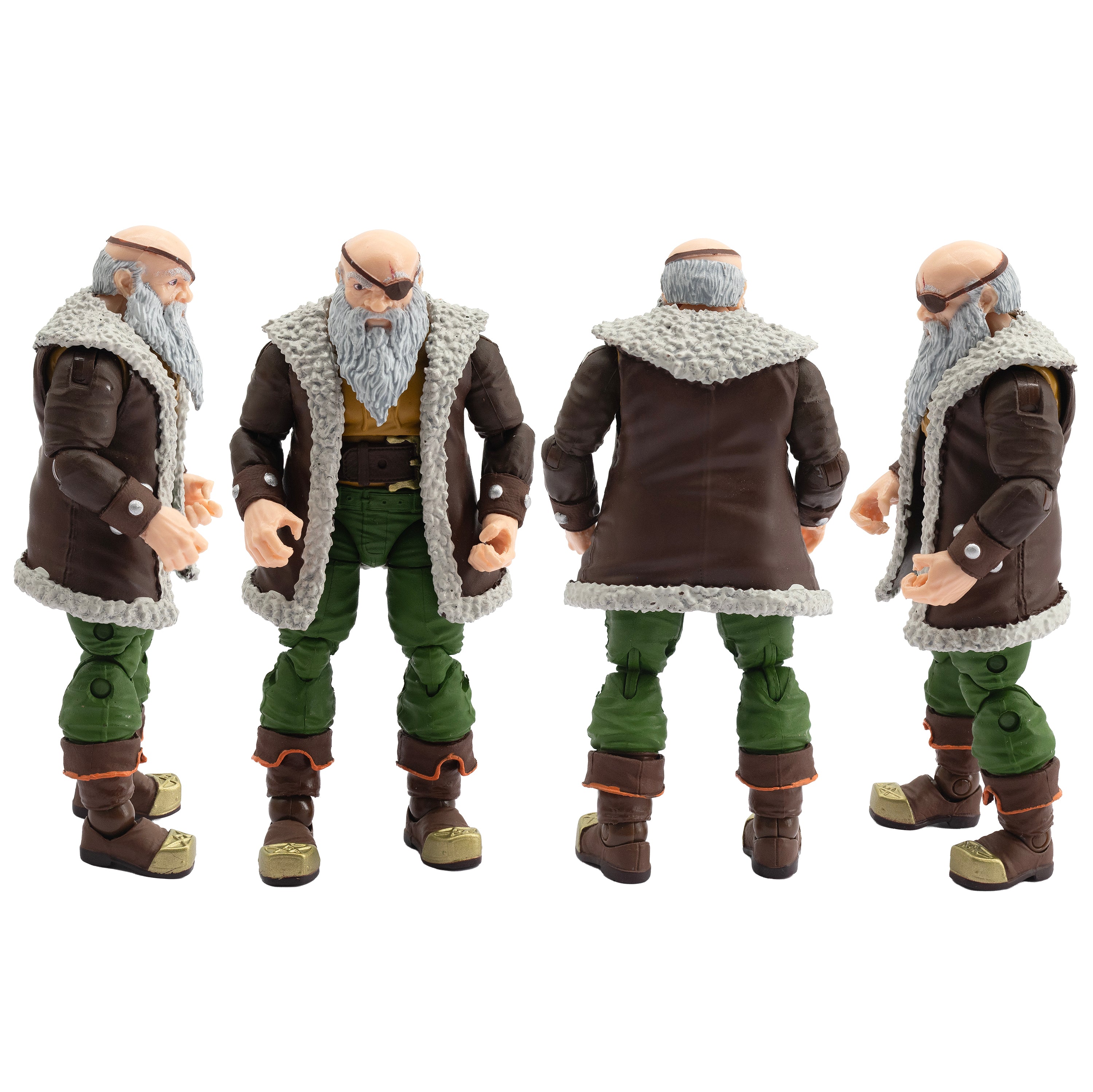 Vitruvian H.A.C.K.S. Action Figure - Grimgrom (Dwarf Mercenary)