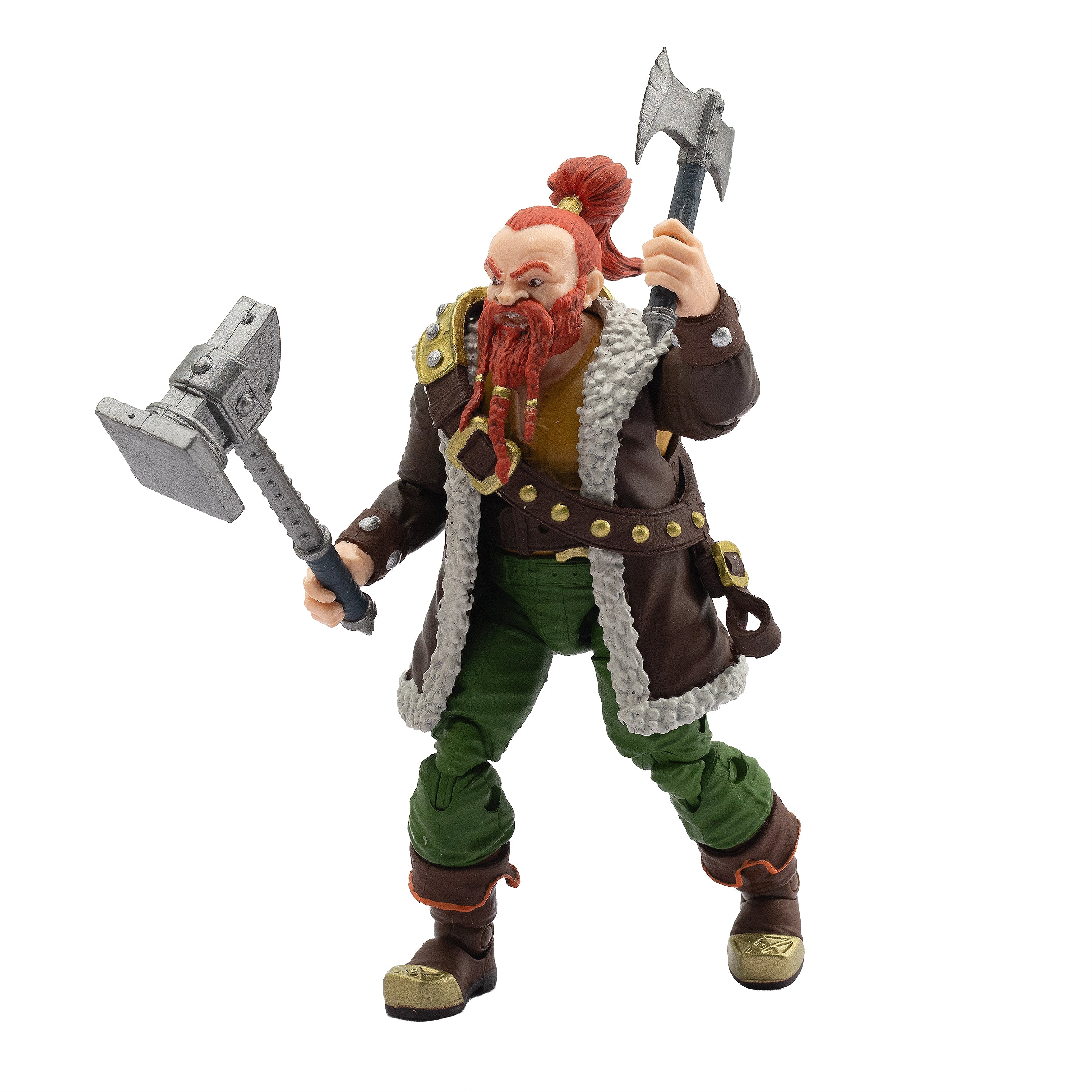 Vitruvian H.A.C.K.S. Action Figure - Grimgrom (Dwarf Mercenary)