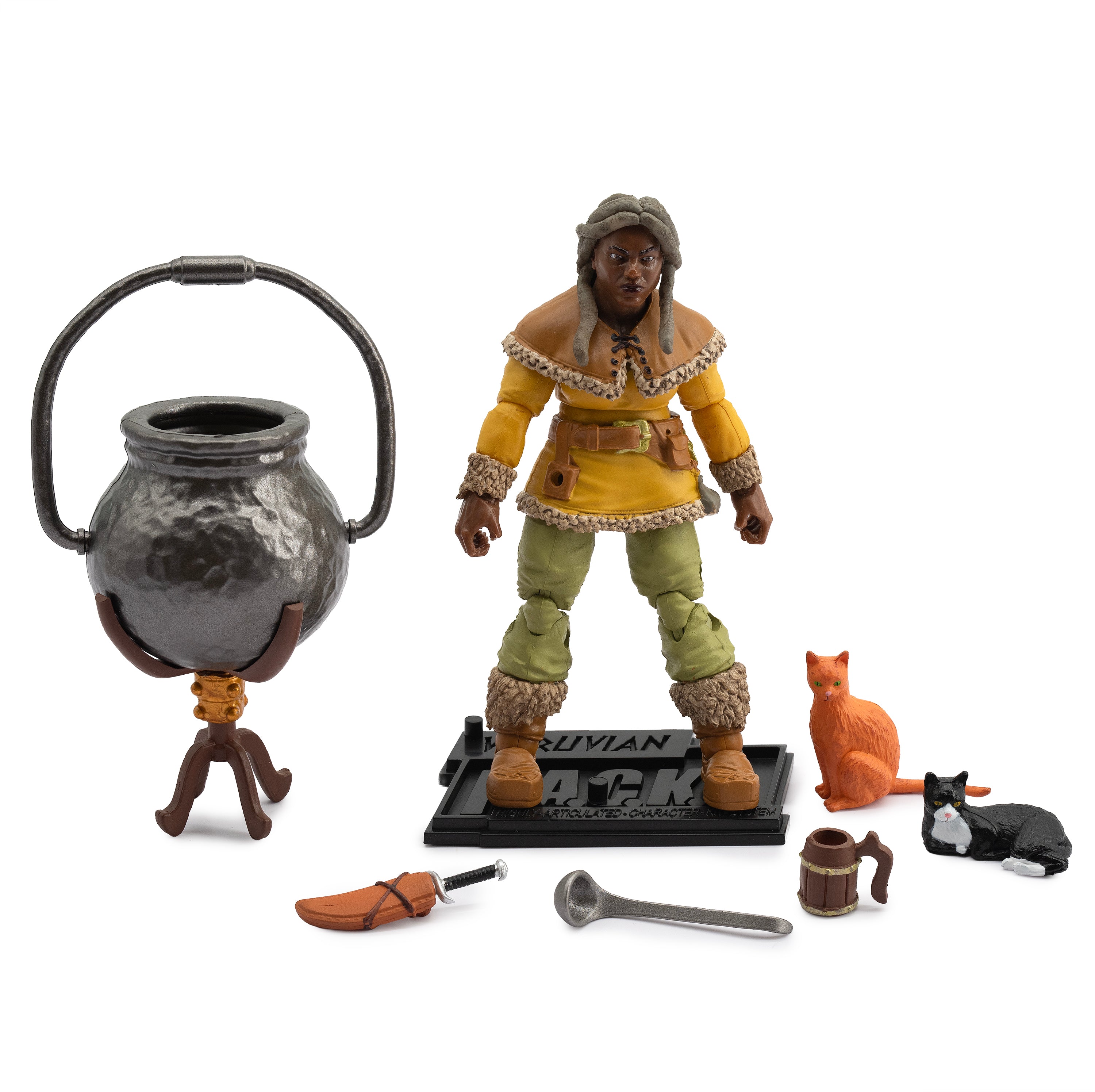 Vitruvian H.A.C.K.S. Action Figure - Madame Ruskin (Dwarf Tavern Keeper)