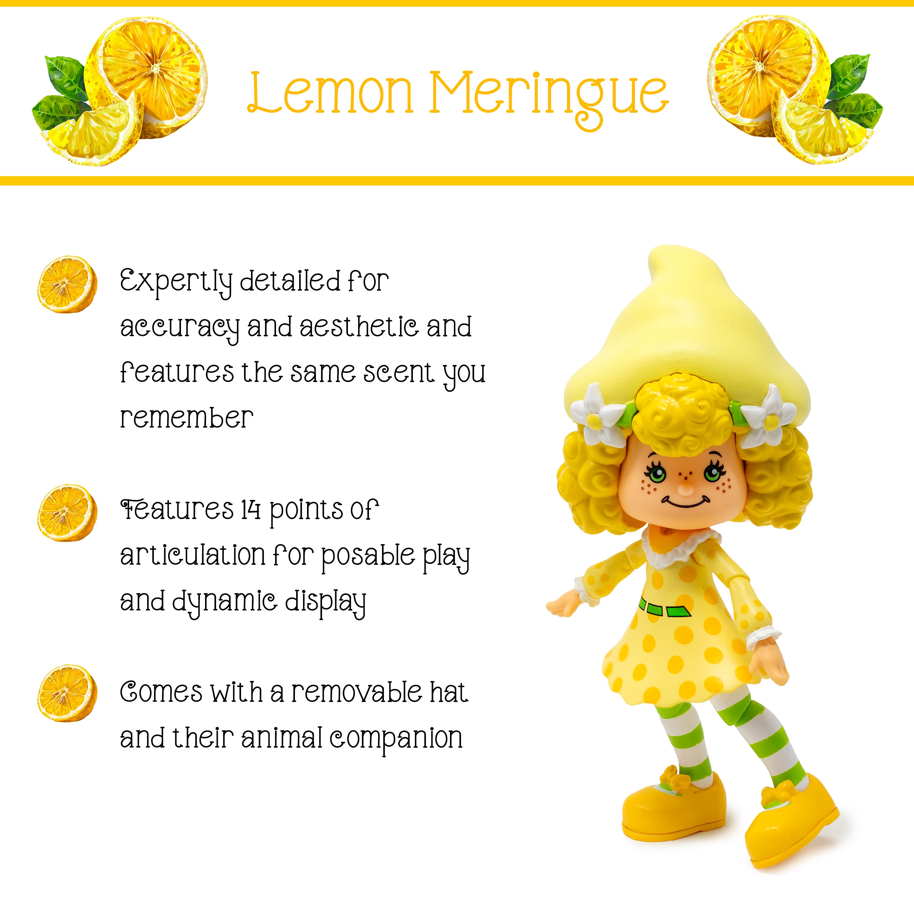 Strawberry Shortcake Action Figure: Lemon Meringue