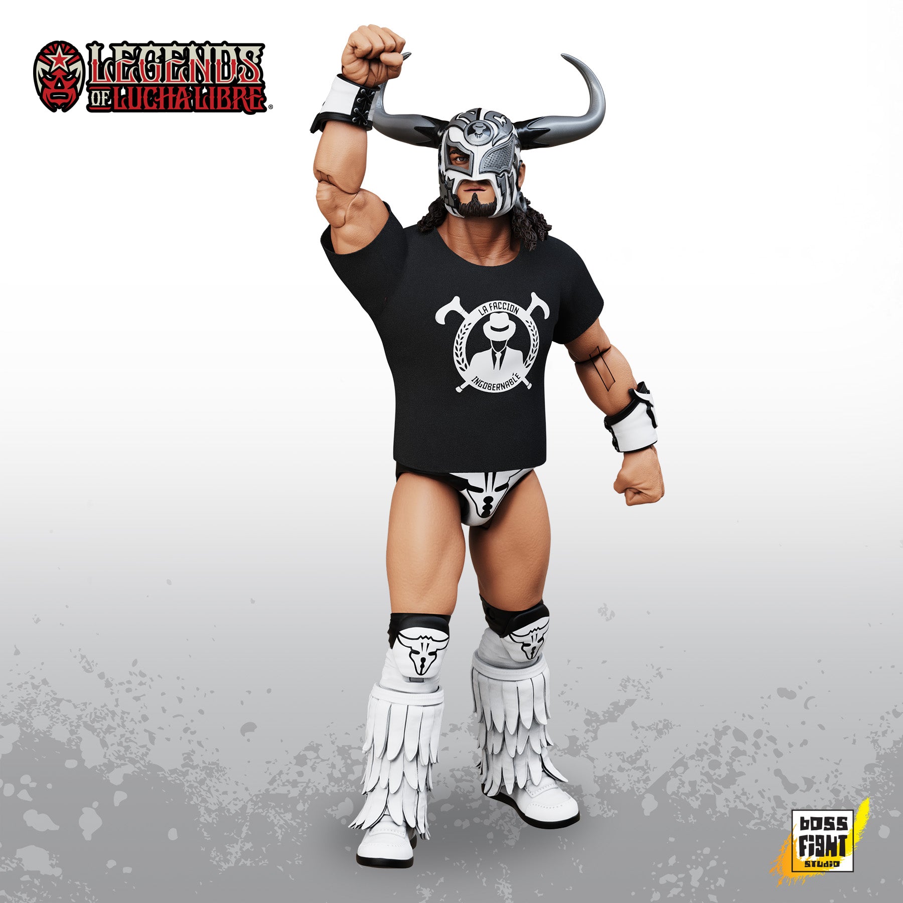 Llko Legends of Lucha Libre Premium Action Figure: Rush – Boss Fight Studio