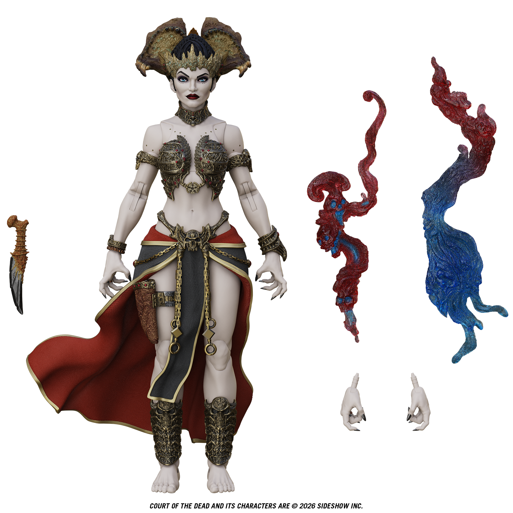 Court of the Dead 1:12th Scale Action Figure | Gethsemoni: Queen of the Dead