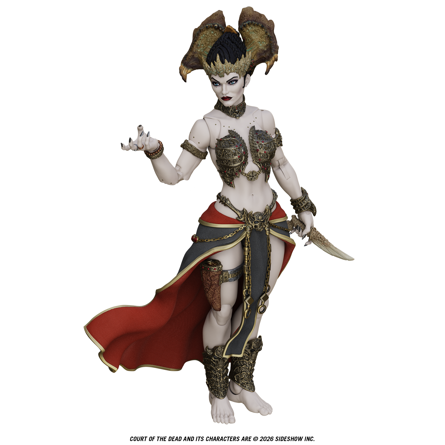 Court of the Dead 1:12th Scale Action Figure | Gethsemoni: Queen of the Dead