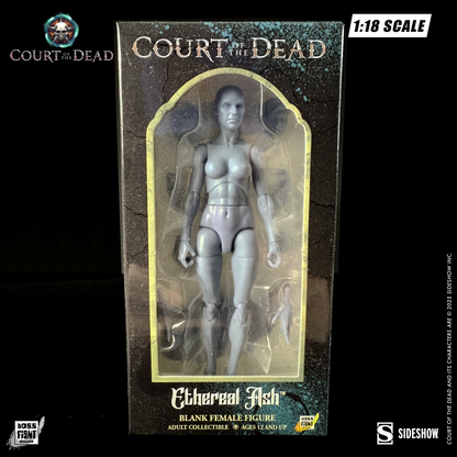 Court of the Dead 1:18th Scale Action Figure Blank | Ethereal Ash Female