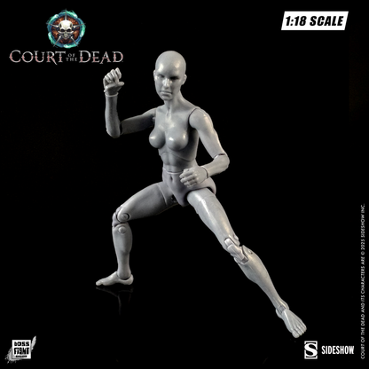 Court of the Dead 1:18th Scale Action Figure Blank | Ethereal Ash Female