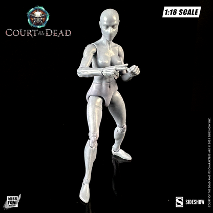Court of the Dead 1:18th Scale Action Figure Blank | Ethereal Ash Female
