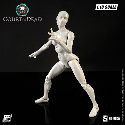 Court of the Dead 1:18th Scale Action Figure Blank | Immortal Ivory Female