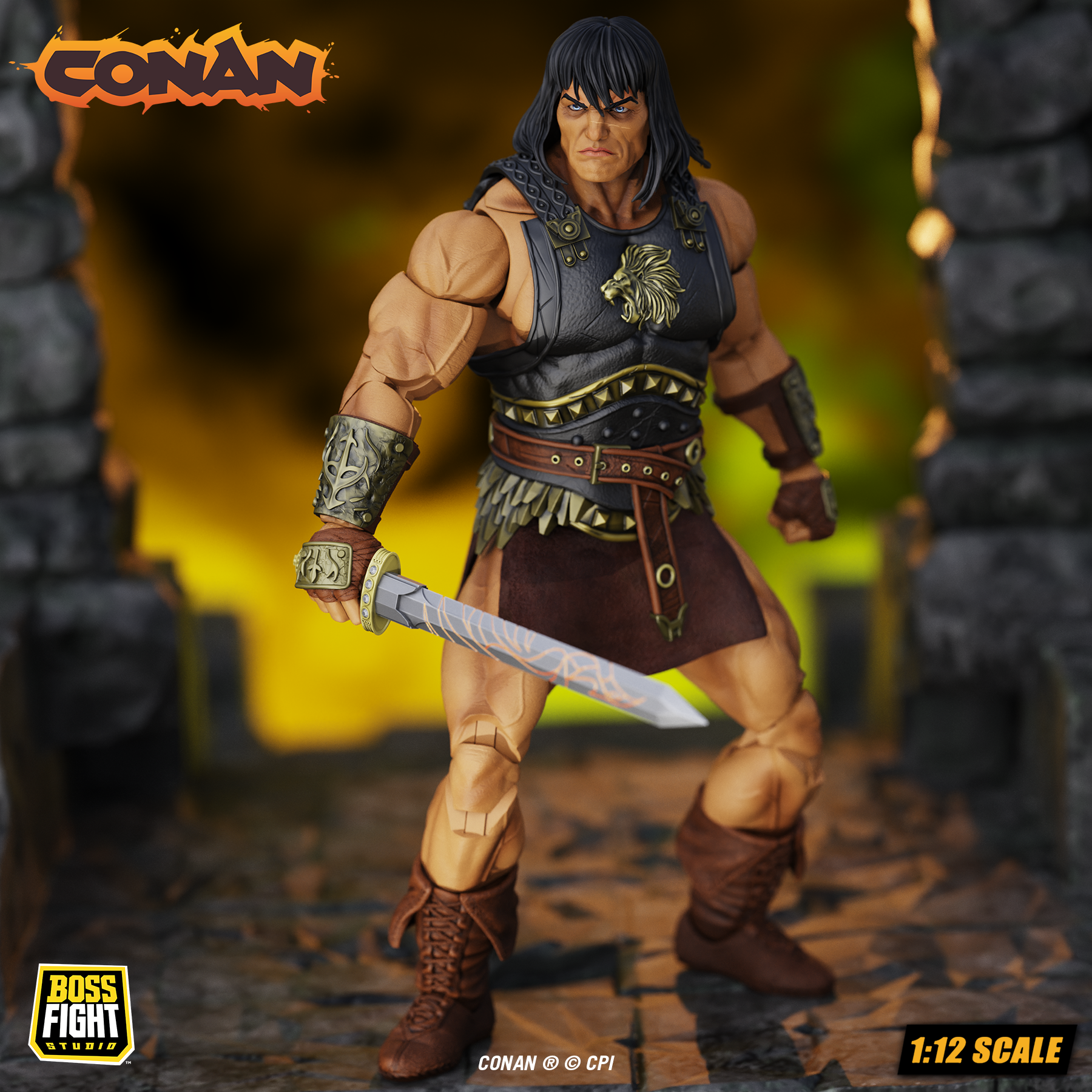 Epic H.A.C.K.S. 1:12 Conan | King Conan: Ruler of Aquilonia