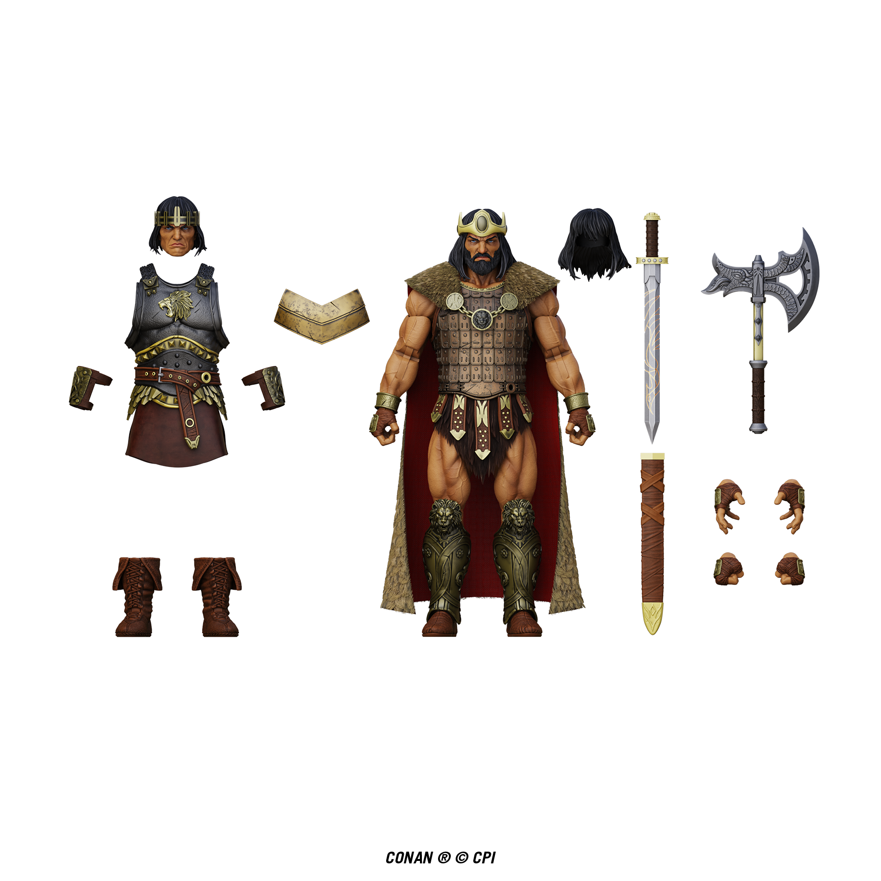 Epic H.A.C.K.S. 1:12 Conan | King Conan: Ruler of Aquilonia