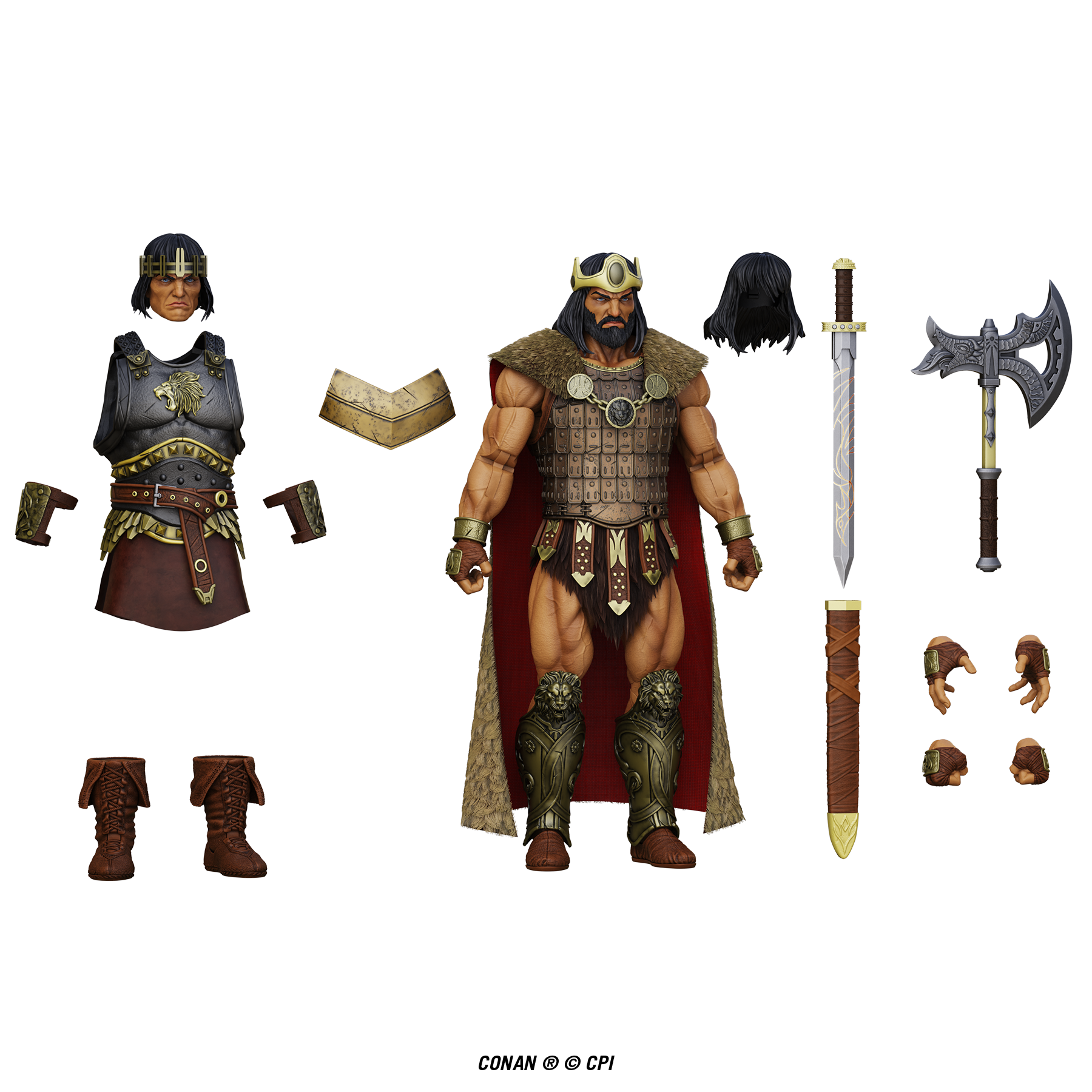 Epic H.A.C.K.S. 1:12 Conan | King Conan: Ruler of Aquilonia