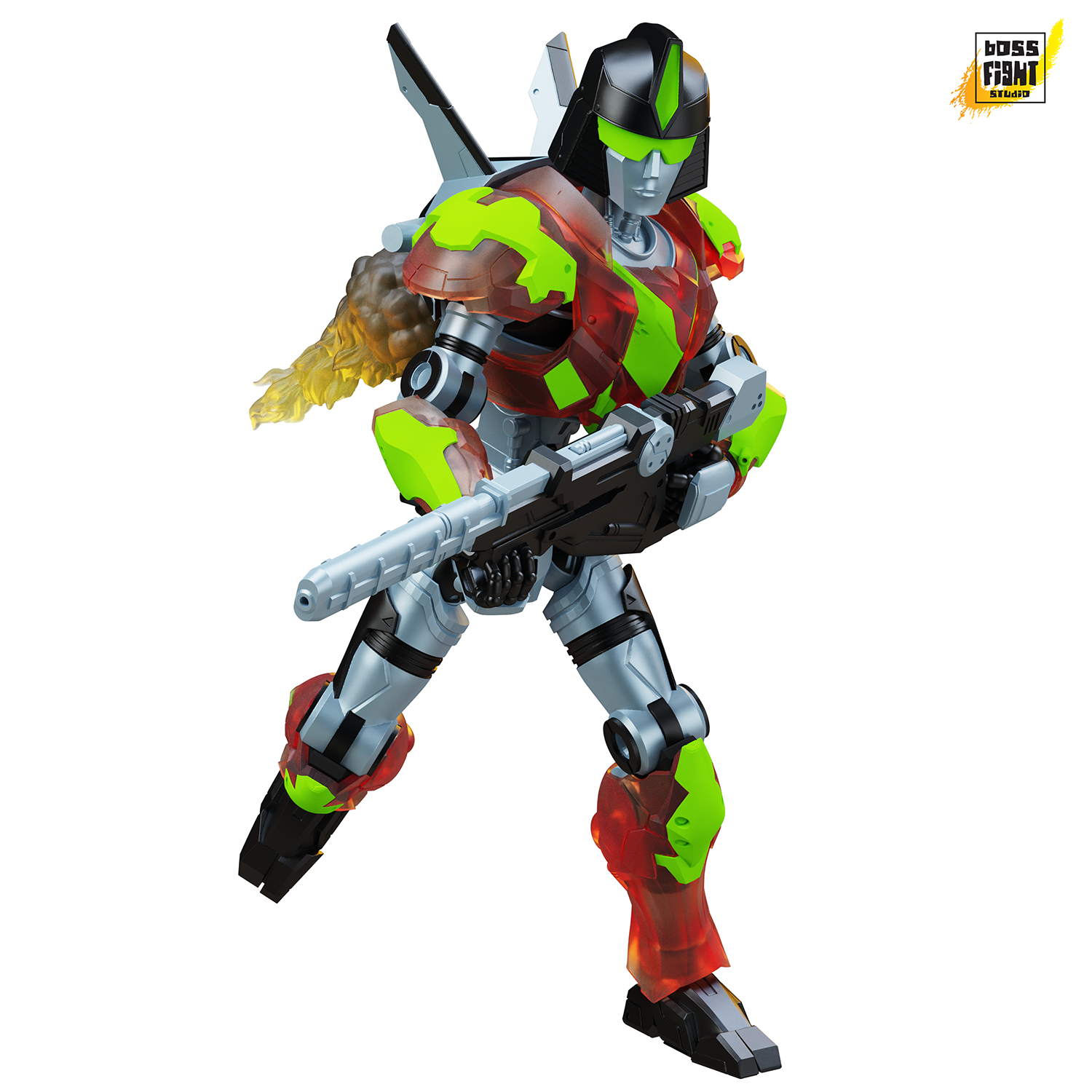 Epic H.A.C.K.S. Creatures 1:12 Scale Action Figure Wave 1 | CGT Combat Drone: Agile Battle Robot