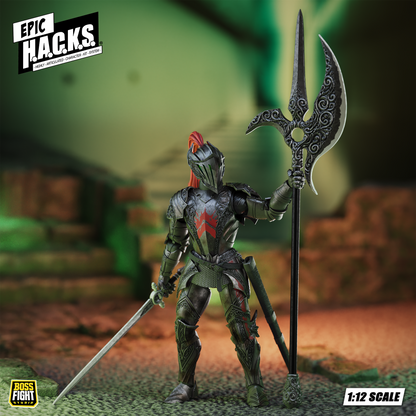 Epic H.A.C.K.S. Core 1:12 Scale Wave 2 Action Figure | Dire Knight: Enchanted Armor