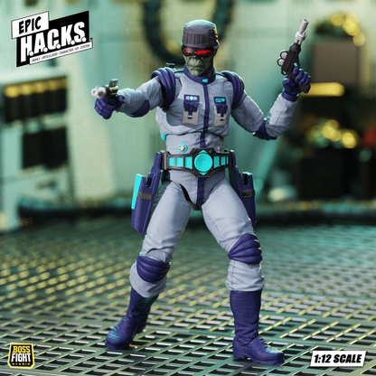 Epic H.A.C.K.S. Core 1:12 Scale Wave 2 Action Figure | Rand Arora: Gamma Squad Leader