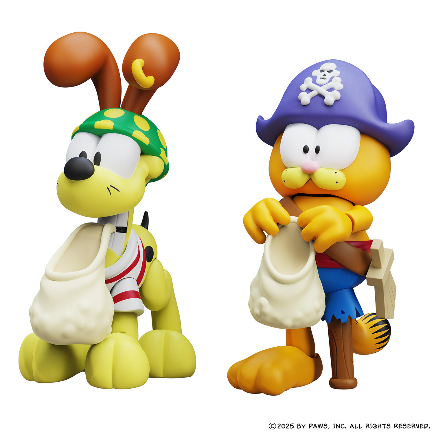 Garfield’s Halloween Adventure | Pirate Garfield and Pirate Odie 2pk