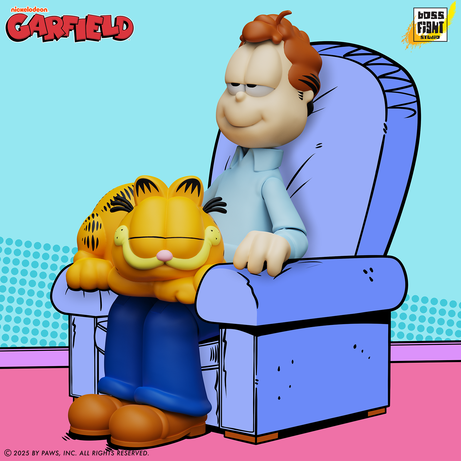 Garfield Action Figure | Deluxe Jon Arbuckle