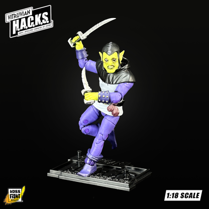 Vitruvian H.A.C.K.S. Action Figure - O'Grung Gang (Goblin Ransacker)